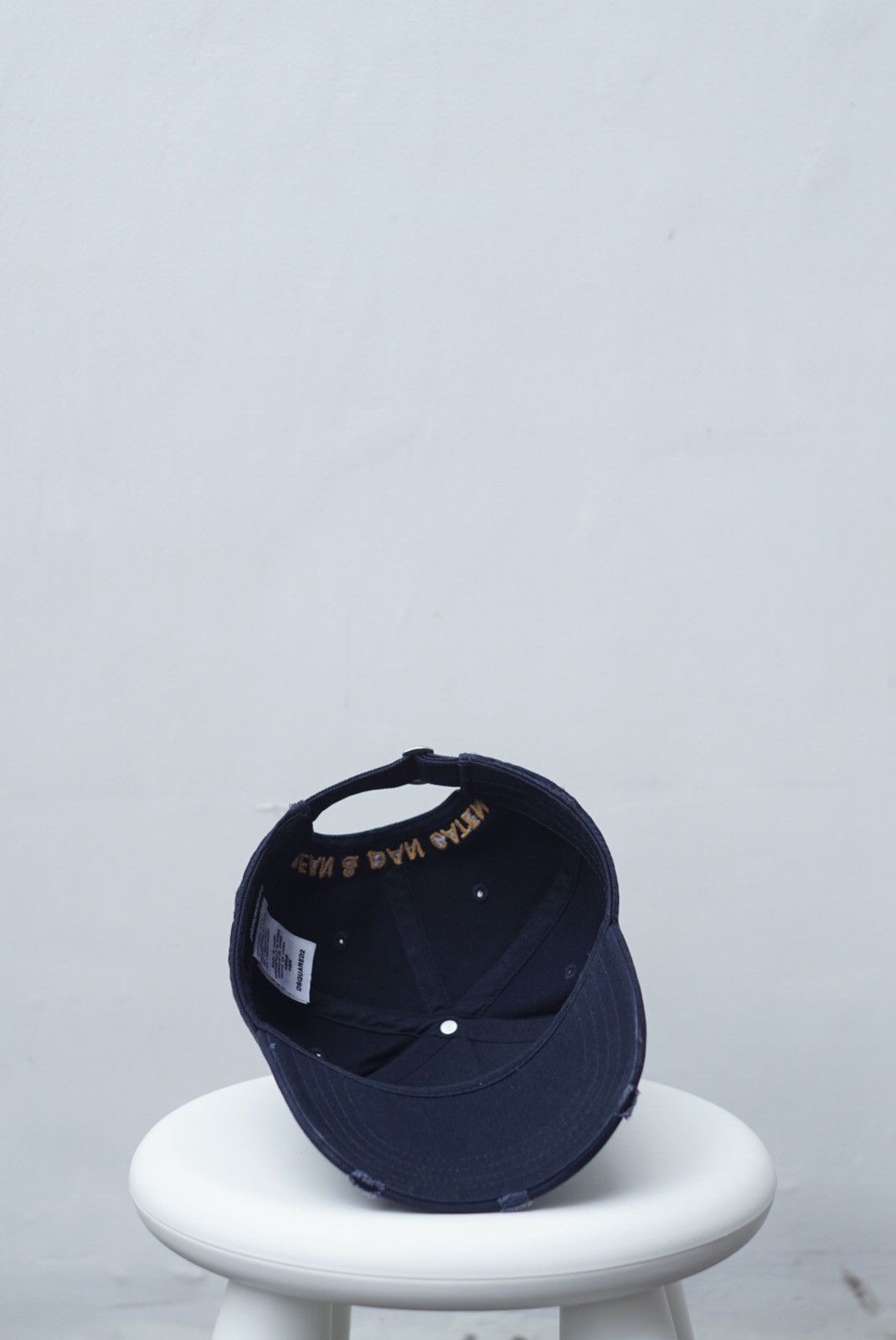 Dsquared2 Dsquared2 Dean & Dan Caten ripped cap Size ONE SIZE - 5 Thumbnail