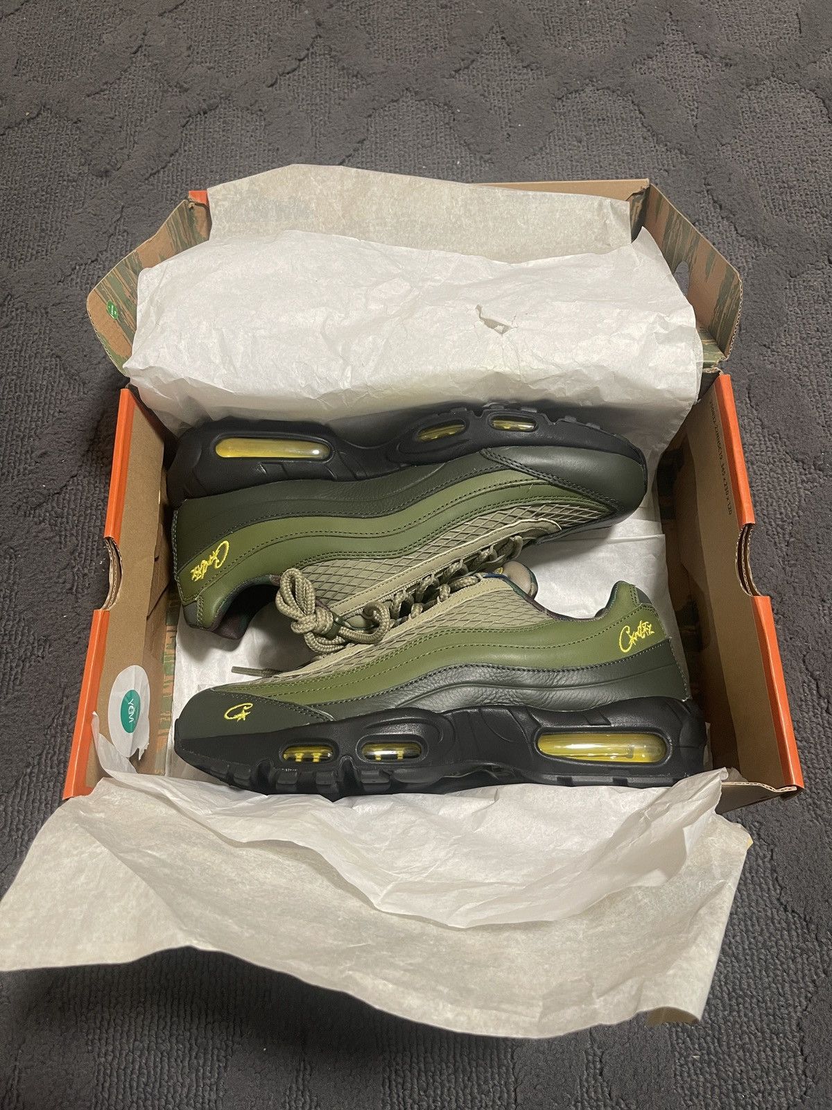 Nike Corteiz x Nike Air Max 95 SP Gutta Green RTW - Size 10 Size US 10 / EU 43 - 1 Thumbnail