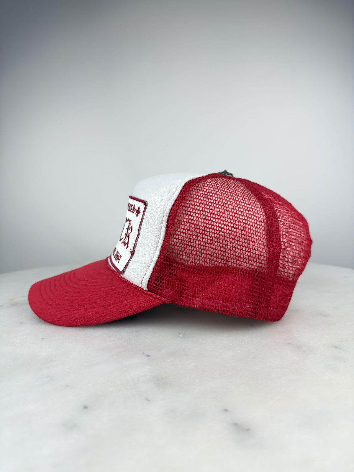 Chrome Hearts VINTAGE CHROME HEARTS FUCK RED CAP Size ONE SIZE - 4 Thumbnail
