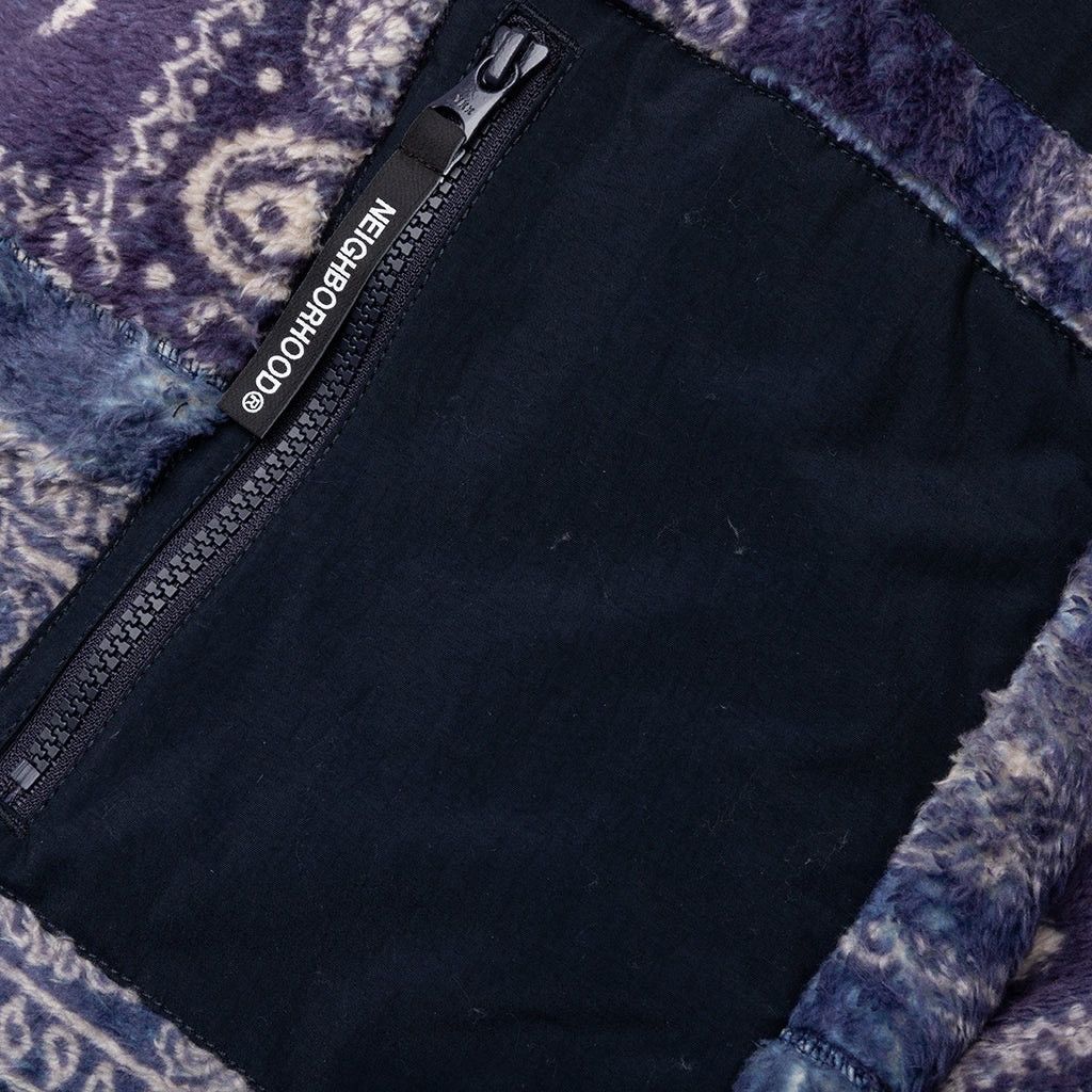 Japanese Brand × Neighborhood NEIGHBORHOOD BANDANA PATTERN FLEECE PANTS BLACK Size US 31 - 4 Thumbnail