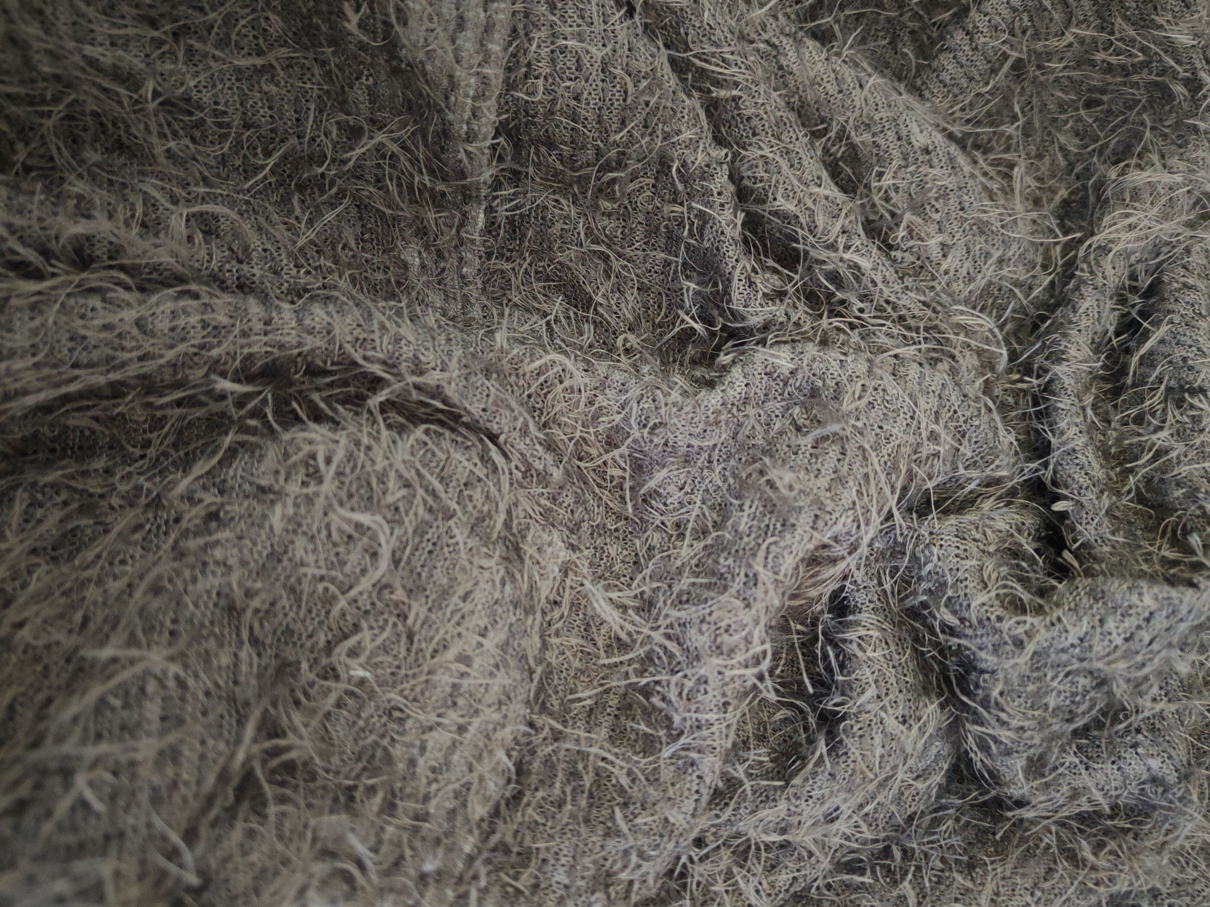 Japanese Brand DL Apple Butter Brown Fur Mohair Knitwear #46-463 Size S / US 4 / IT 40 - 10 Thumbnail