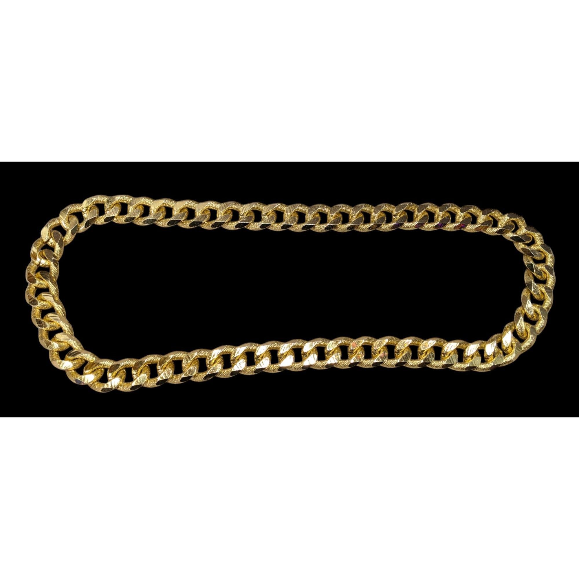 Other Chunky Glam Bright Gold Tone Oversized Chain Necklace Size ONE SIZE - 1 Thumbnail