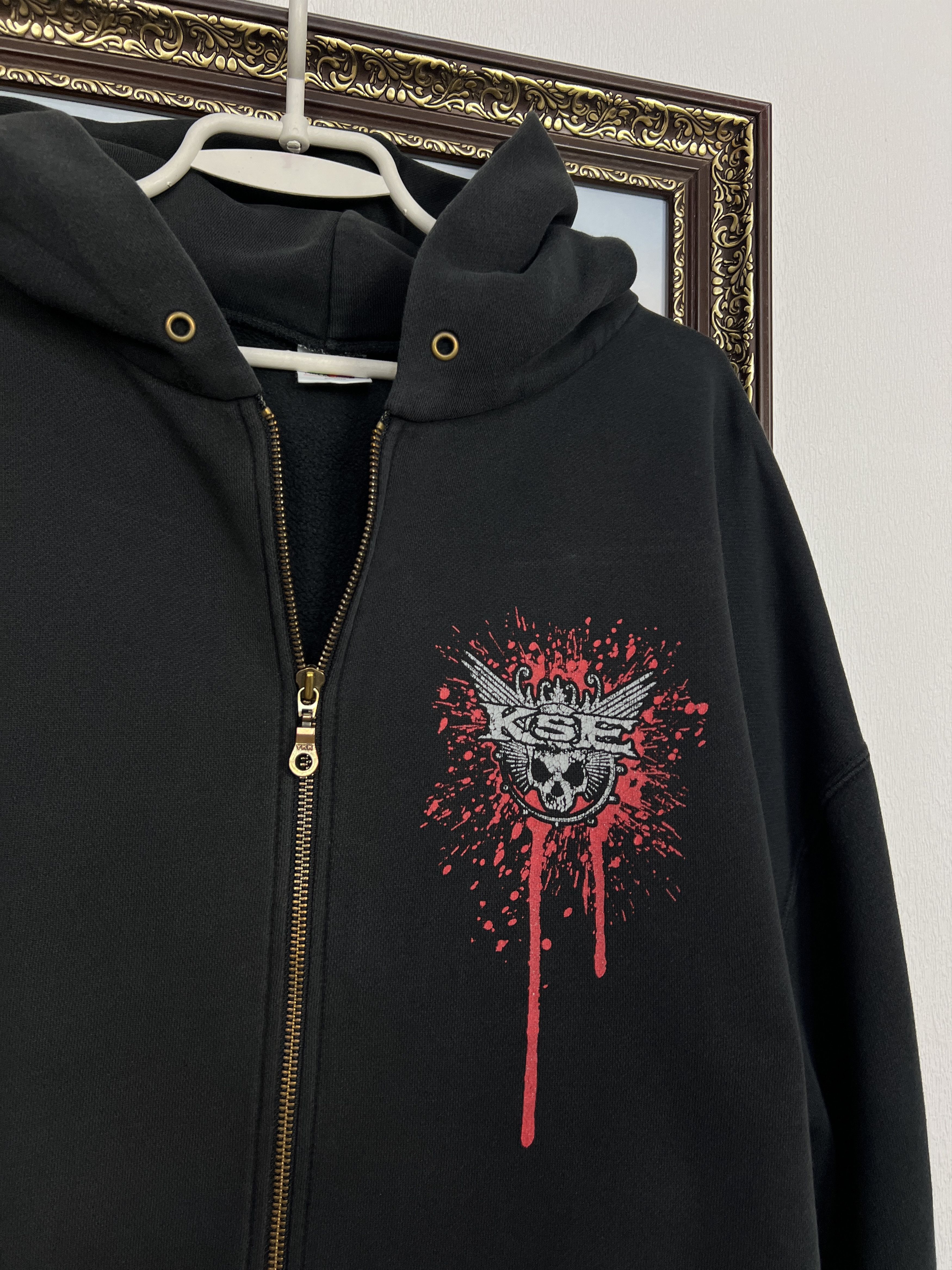 Vintage Vintage Killswitch Engage Hoodie Band Jacket Over Print Rare Size US XL / EU 56 / 4 - 3 Thumbnail