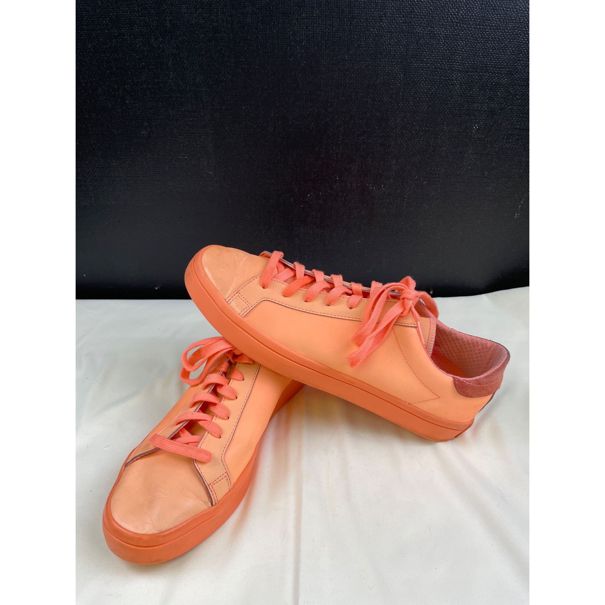 Adidas Adidas Men's Court Vantage Sun Glo Orange Sneakers/ Shoes Si Size US 11.5 / EU 44-45 - 1 Thumbnail