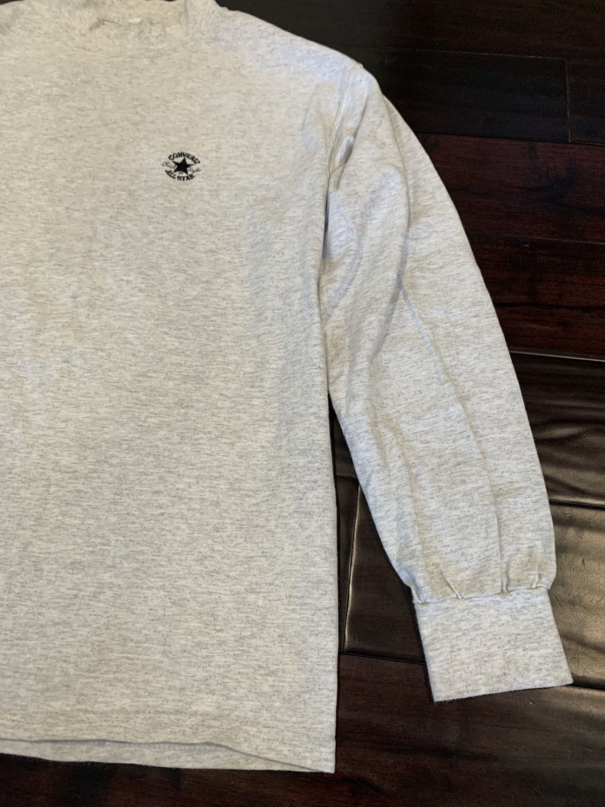 Converse 90s Converse grey long sleeve Size US L / EU 52-54 / 3 - 5 Thumbnail