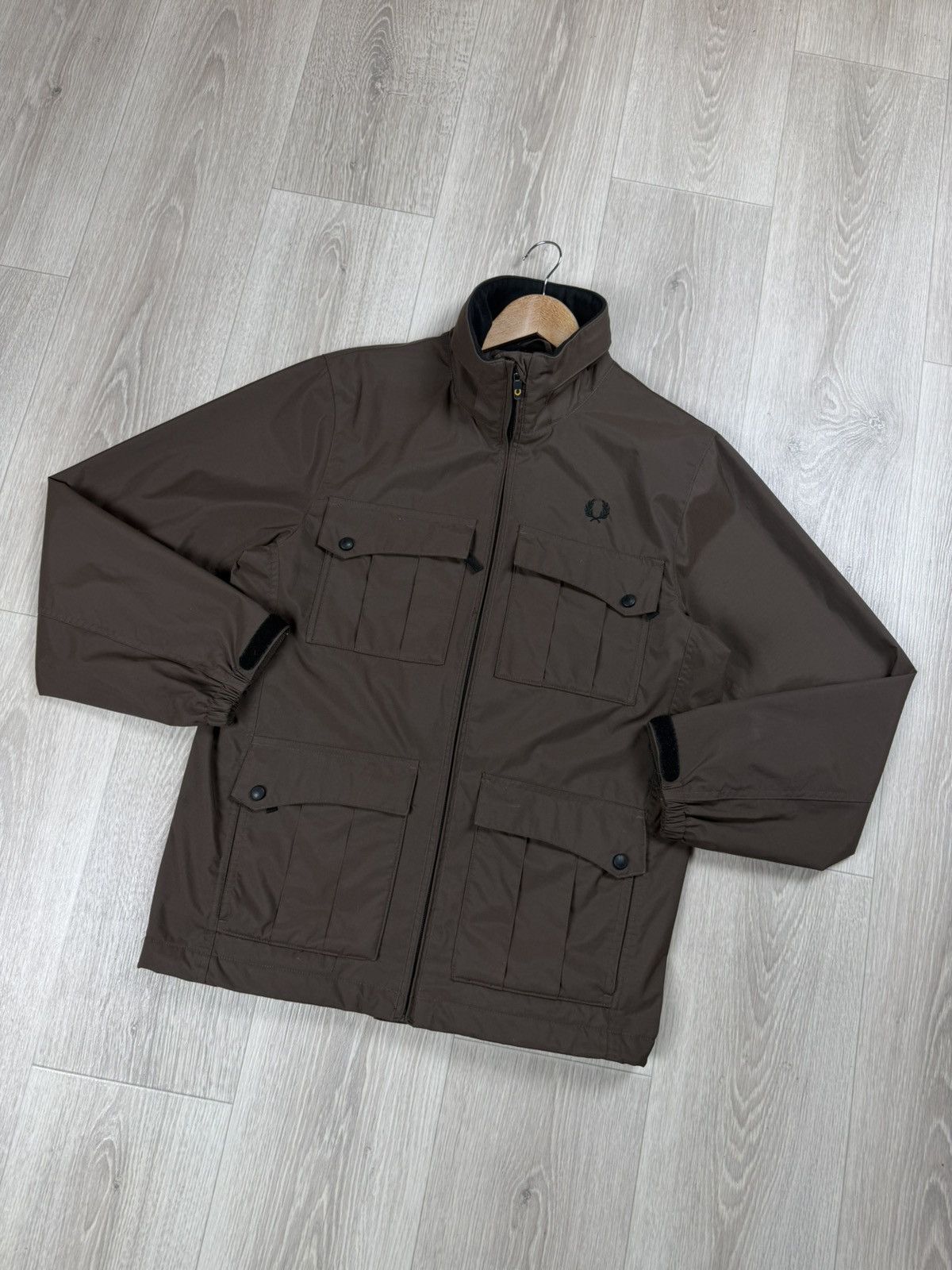 Fred Perry Fred Perry Brown Parka Jacket Size S Size US S / EU 44-46 / 1 - 3 Thumbnail