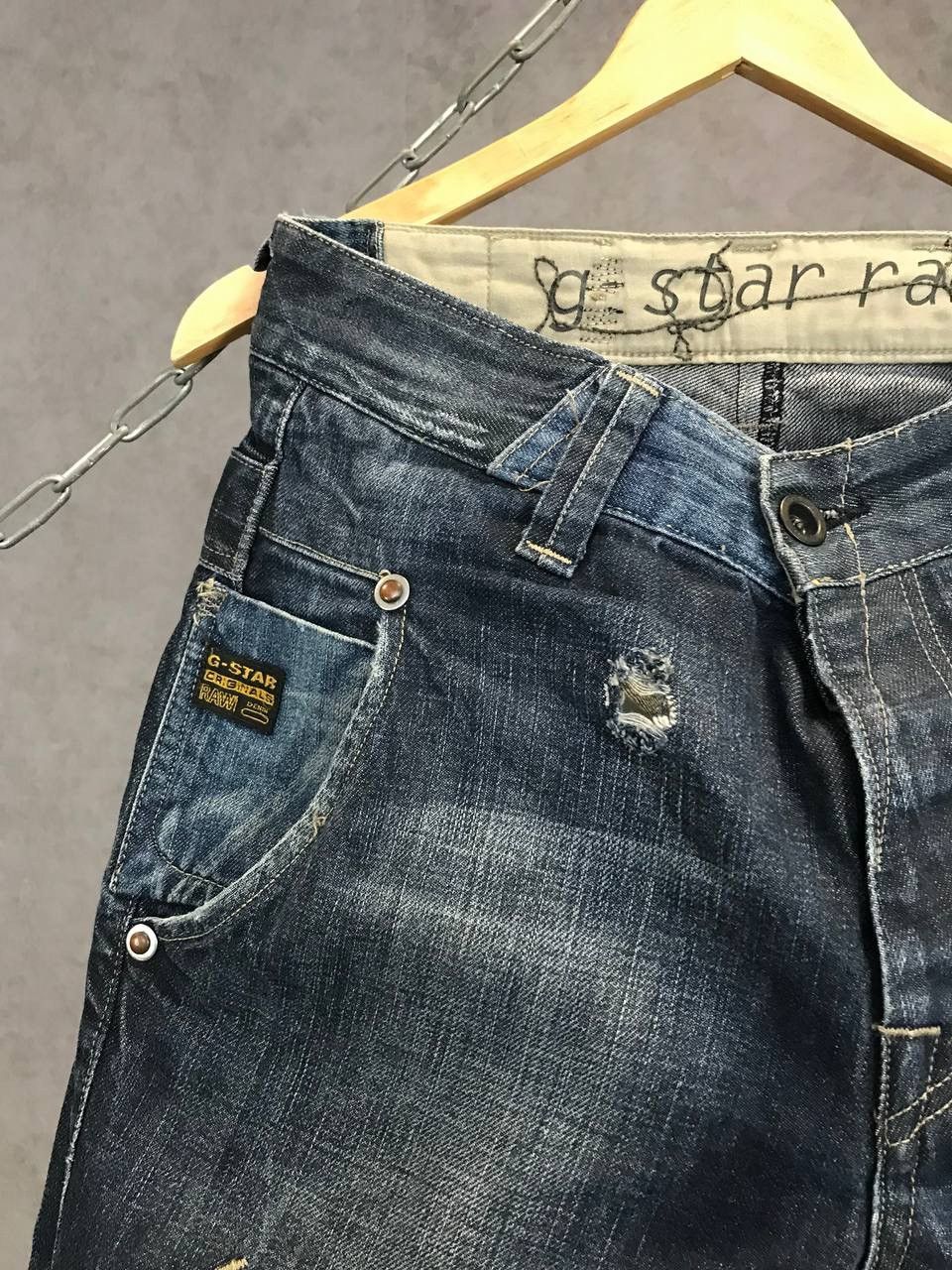 G-Star G Star Raw vintage Y2K jeans Size US 30 / EU 46 - 4 Thumbnail