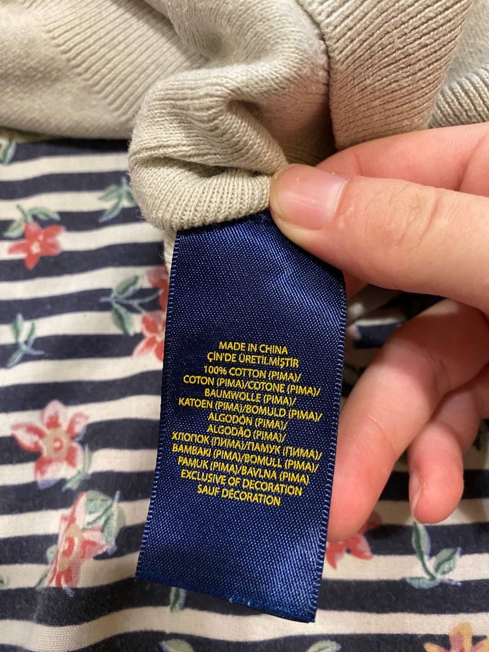 Polo Ralph Lauren Vintage Polo Ralph Lauren Slim Fit Embroidered Logo Size L Size US L / EU 52-54 / 3 - 4 Thumbnail