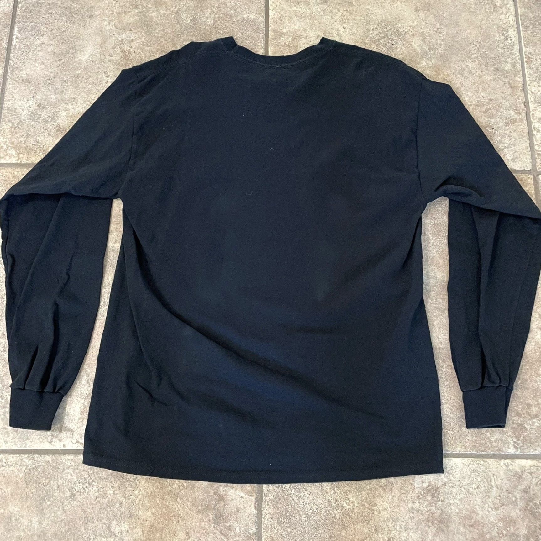 Vintage American AF Tee Shirt Mens L Black USA Long Sleeve I can be your Huckleberry Size US L / EU 52-54 / 3 - 5 Thumbnail