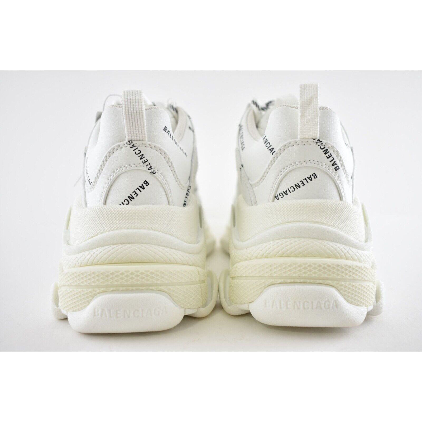 Balenciaga Triple S Sneaker All Over Logo Platform Flat Trainer 42 Size US 12 / IT 42 - 11 Thumbnail