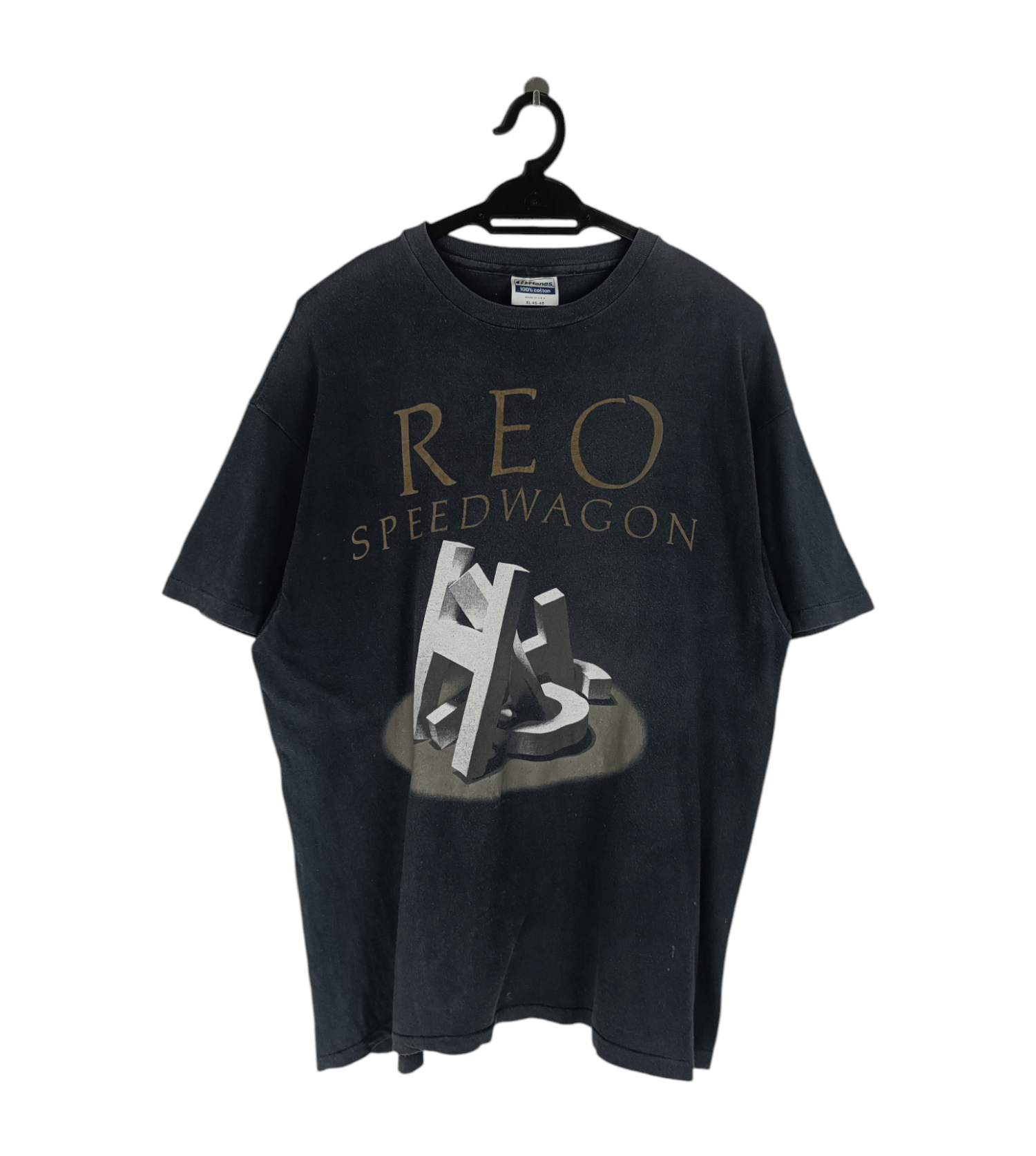 Band Tees THRASH FADED VINTAGE 80'S REO SPEEDWAGON HITS styx journey Size US L / EU 52-54 / 3 - 1 Thumbnail
