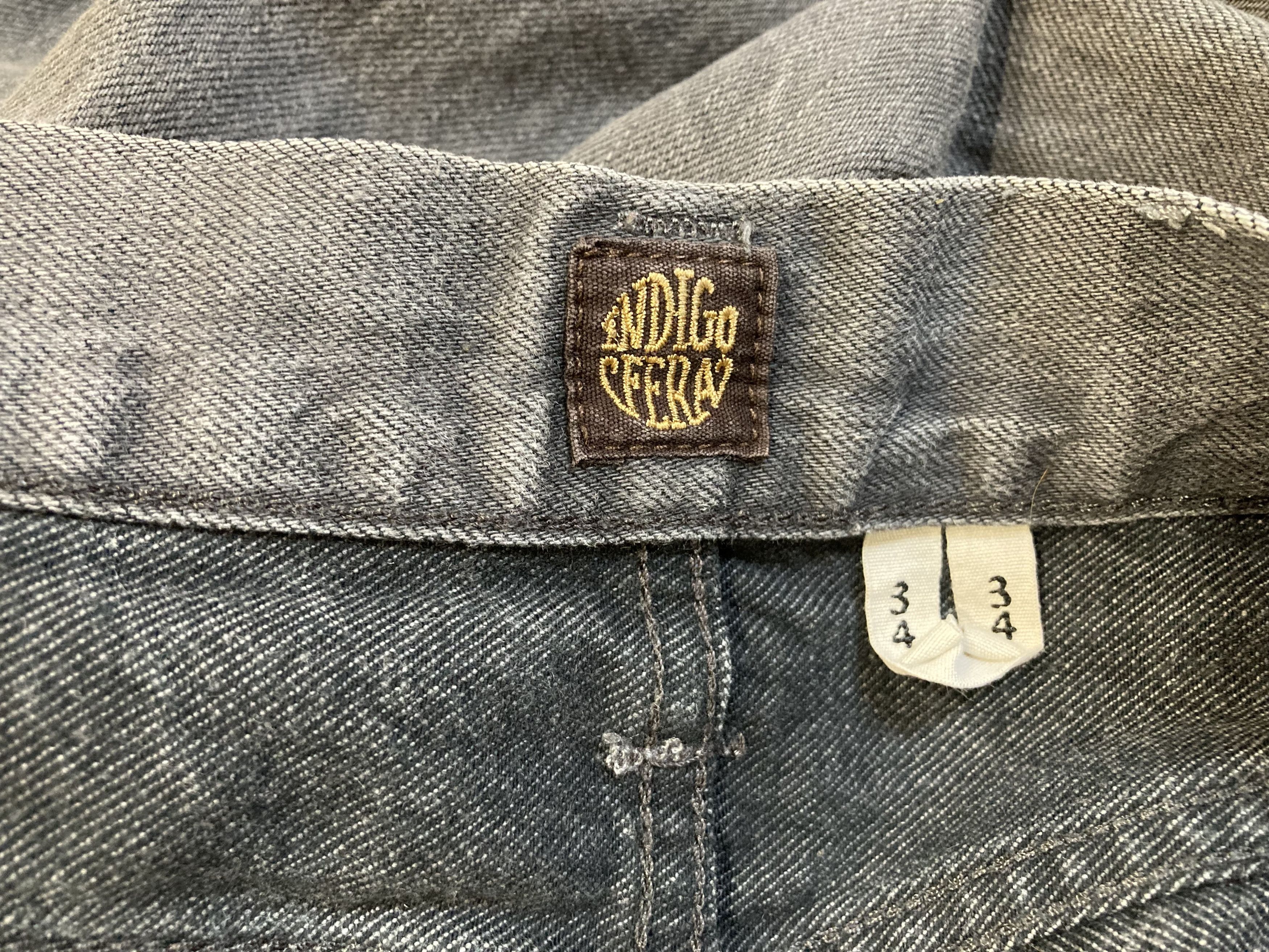 Indigofera Indigofera Ray Jeans Gray Selvedge Denim Size US 34 / EU 50 - 8 Thumbnail