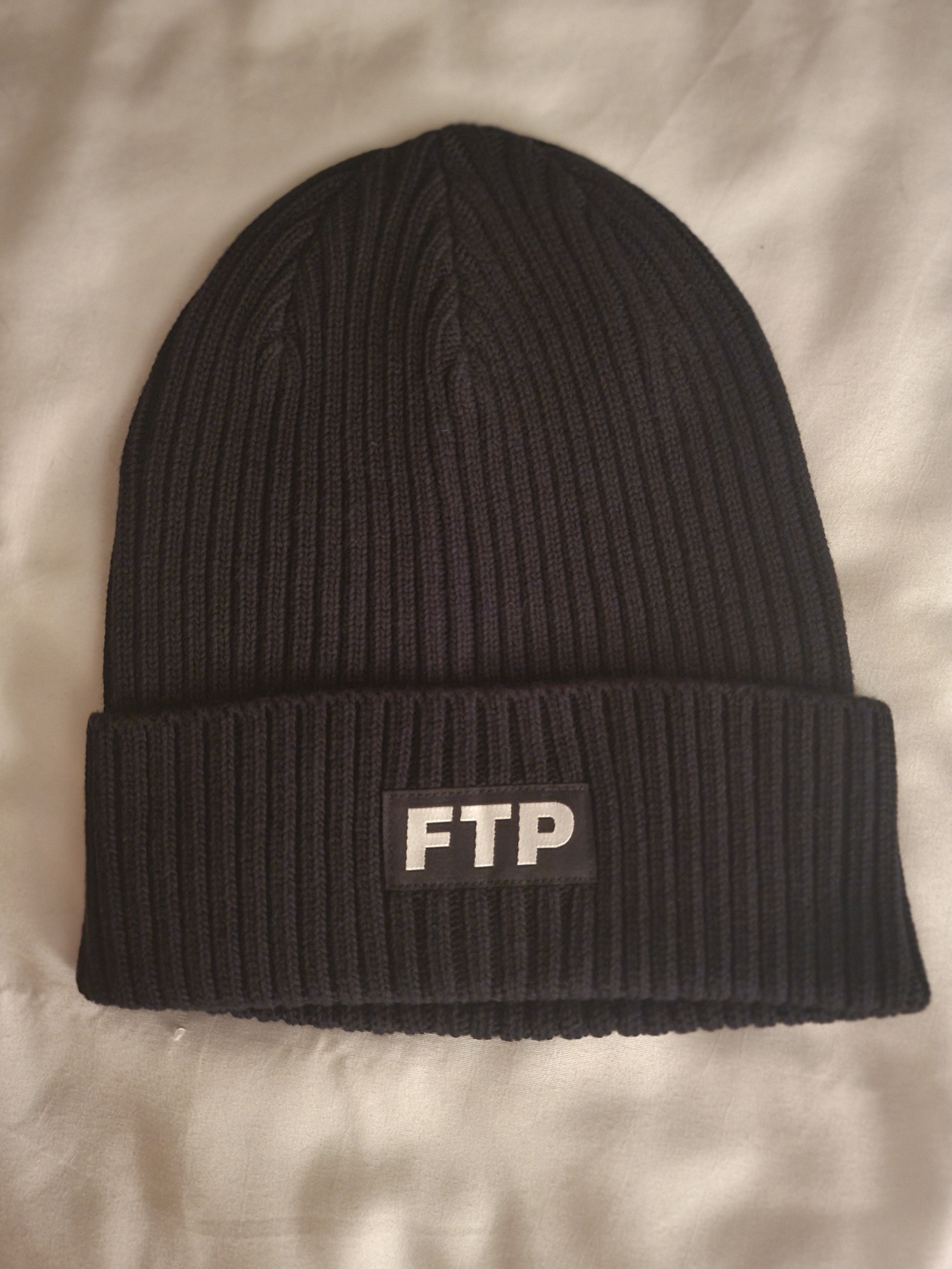 Store FTP All Over Logo Beanie Hat NEW DEADSTOCK f*ck the population supreme