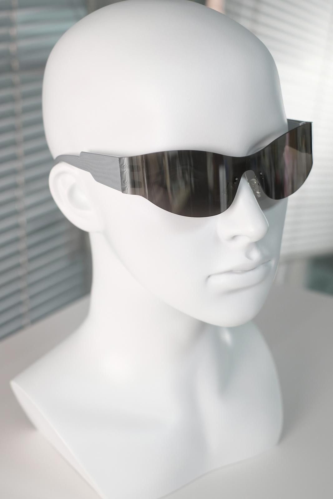 Other Rare Vtg Y2k Avant Garde Stylist Black Sunglasses Unisex OS Size ONE SIZE - 7 Thumbnail