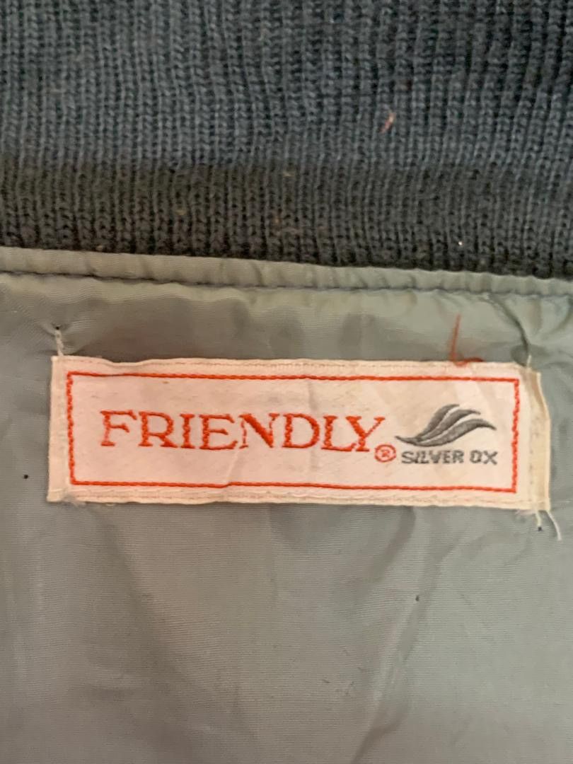 Vintage Vintage Friendly Sportswear Varsity Jackets Size L / US 10 / IT 46 - 4 Thumbnail