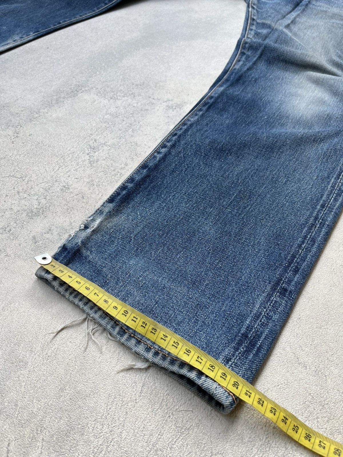 Evisu VINTAGE EVISU SELVEDGE JEANS WHITE SEAGULLS YAMANE JAPAN Size US 32 / EU 48 - 10 Thumbnail