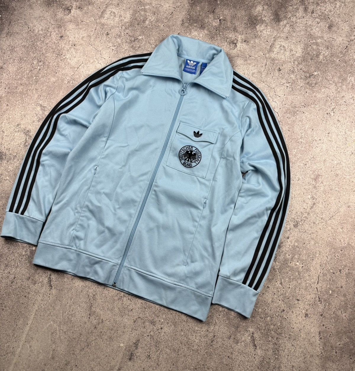 VINTAGE 90's ADIDAS GERMANY DFB TRACK JACKET SOCCER FOOTBALL