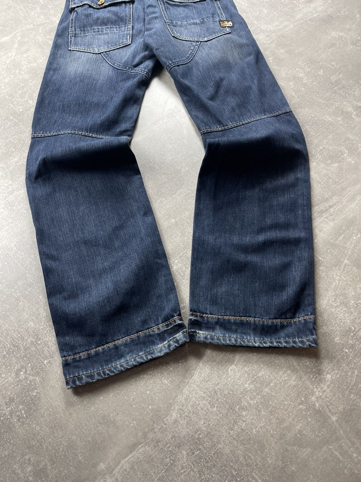 G-Star G-Star RAW 96 Elwood Heritage Denim Jeans Buckle Back 00s Size US 30 / EU 46 - 3 Thumbnail