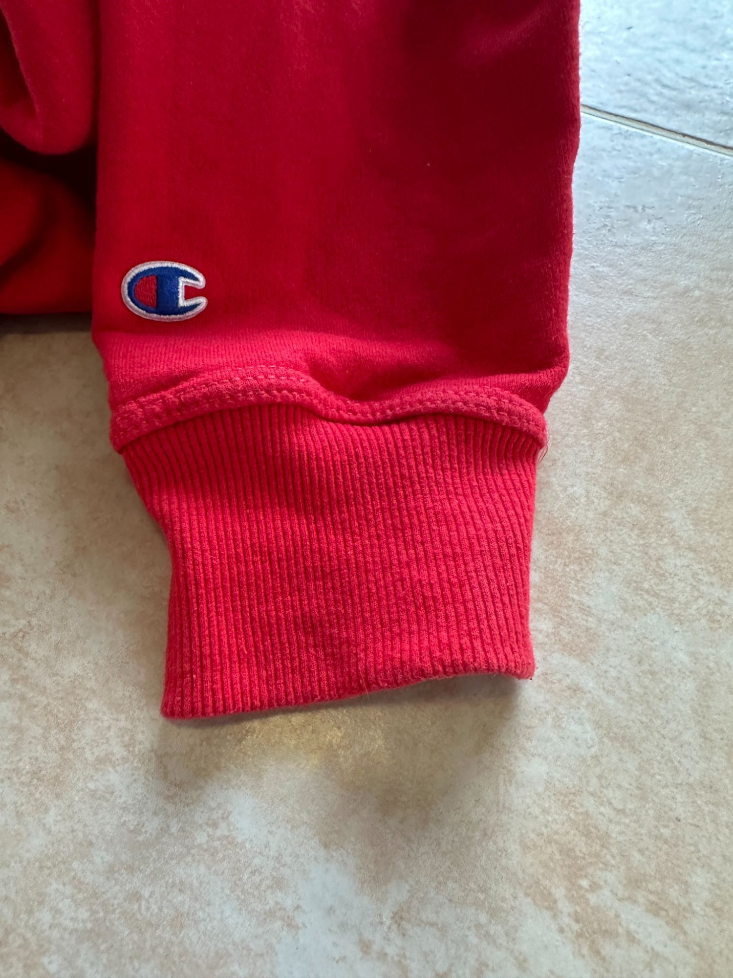 Champion Champion Red Crop Sweat Hoodie Women size M Size M / US 6-8 / IT 42-44 - 6 Thumbnail