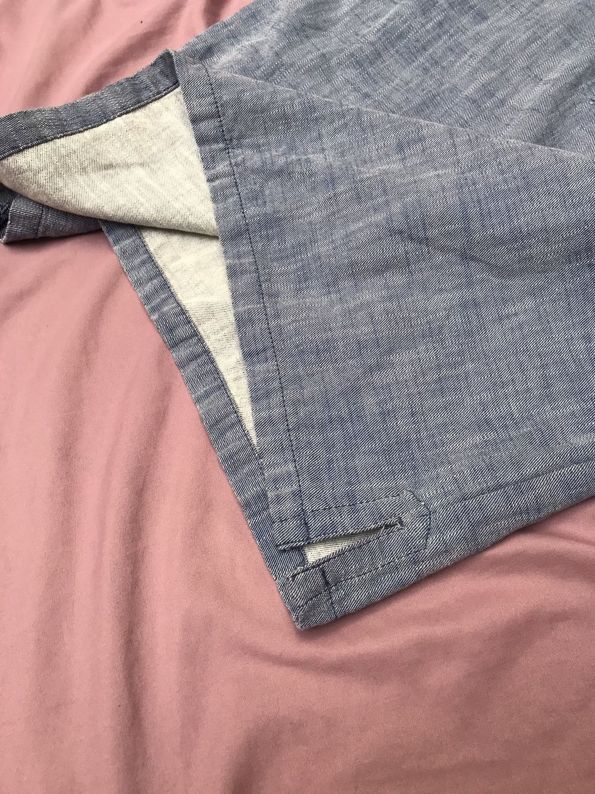 Saint James SAINT JAMES NÉ DE LA MER DENIM SMOCK MARINE PULL OVER Size US M / EU 48-50 / 2 - 10 Thumbnail