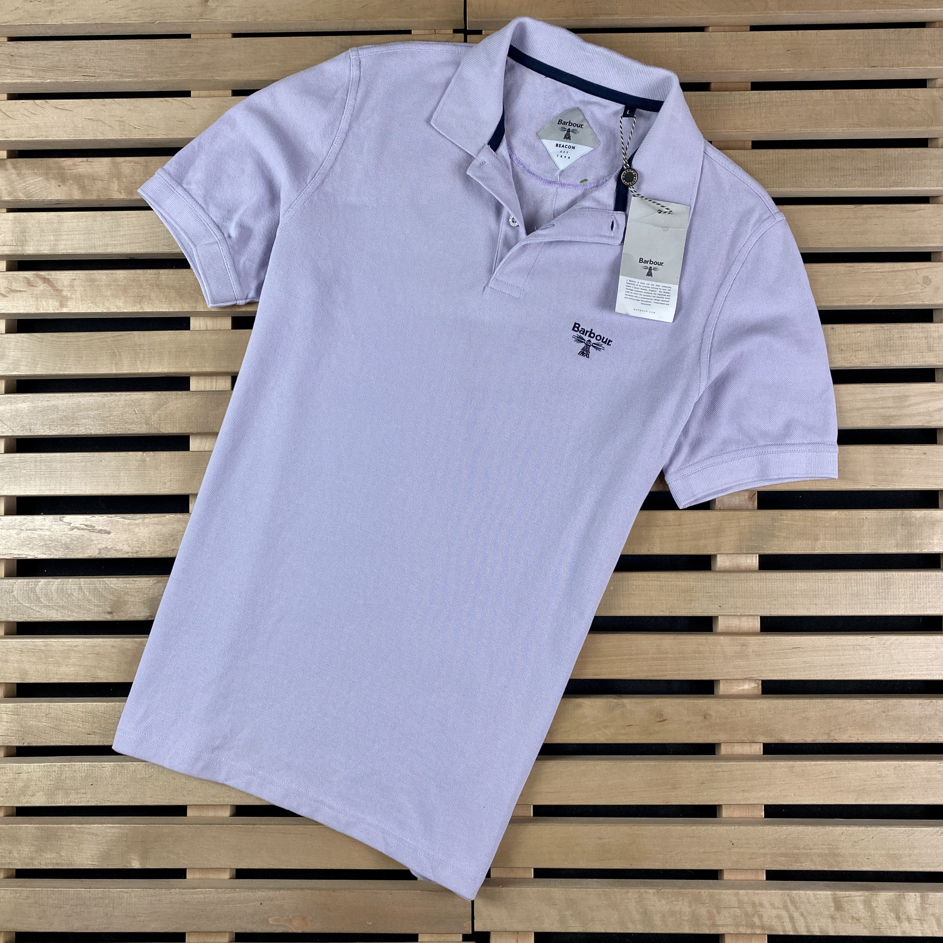 Barbour Men’s Polo T-Shirt Barbour Size L Blue Size US L / EU 52-54 / 3 - 1 Thumbnail