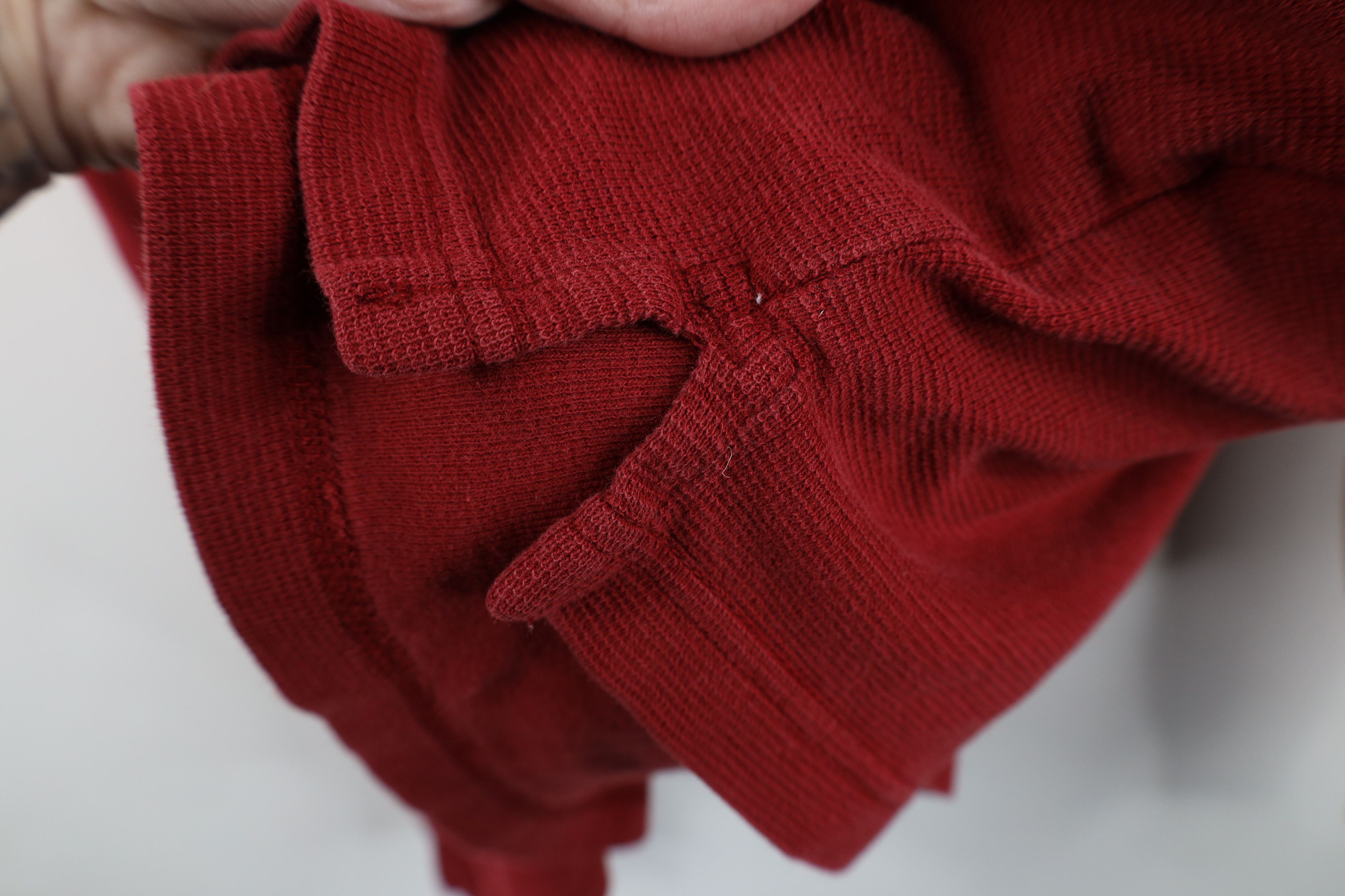 Eddie Bauer Vintage Eddie Bauer Waffle Knit Long Sleeve T-Shirt Red Size US XL / EU 56 / 4 - 6 Thumbnail