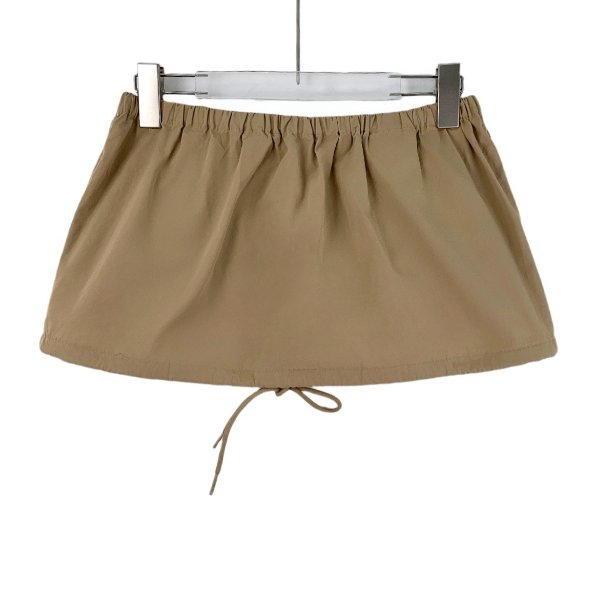 Miu Miu Miu Miu Brown Logo Cotton Casual Skirt 23 Edition (Size S) Size 38" / US 16 / IT 52 - 3 Thumbnail
