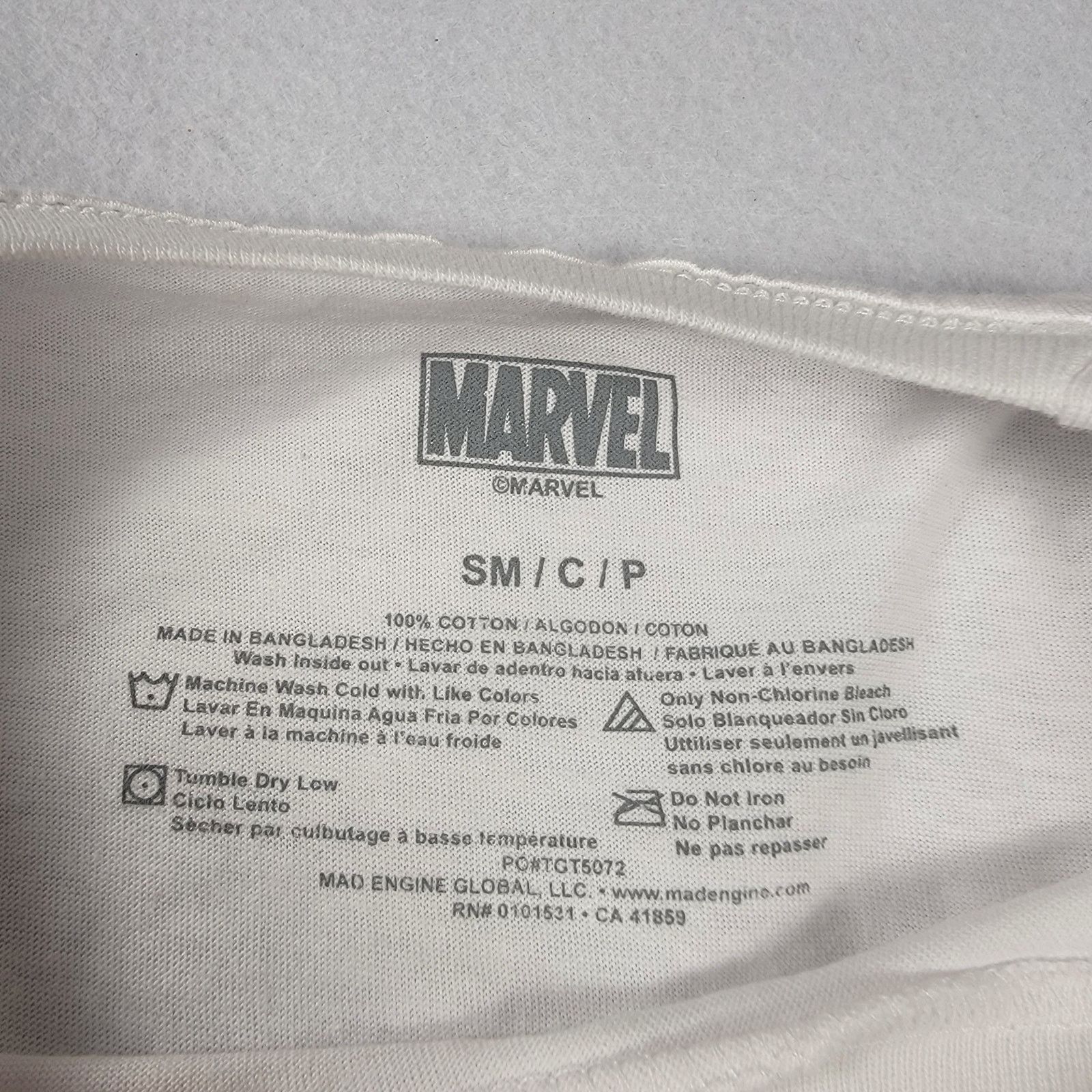 Marvel Comics Marvel Comics Mad Engine Characters Mens White Tshirt Sz S Size US S / EU 44-46 / 1 - 3 Thumbnail