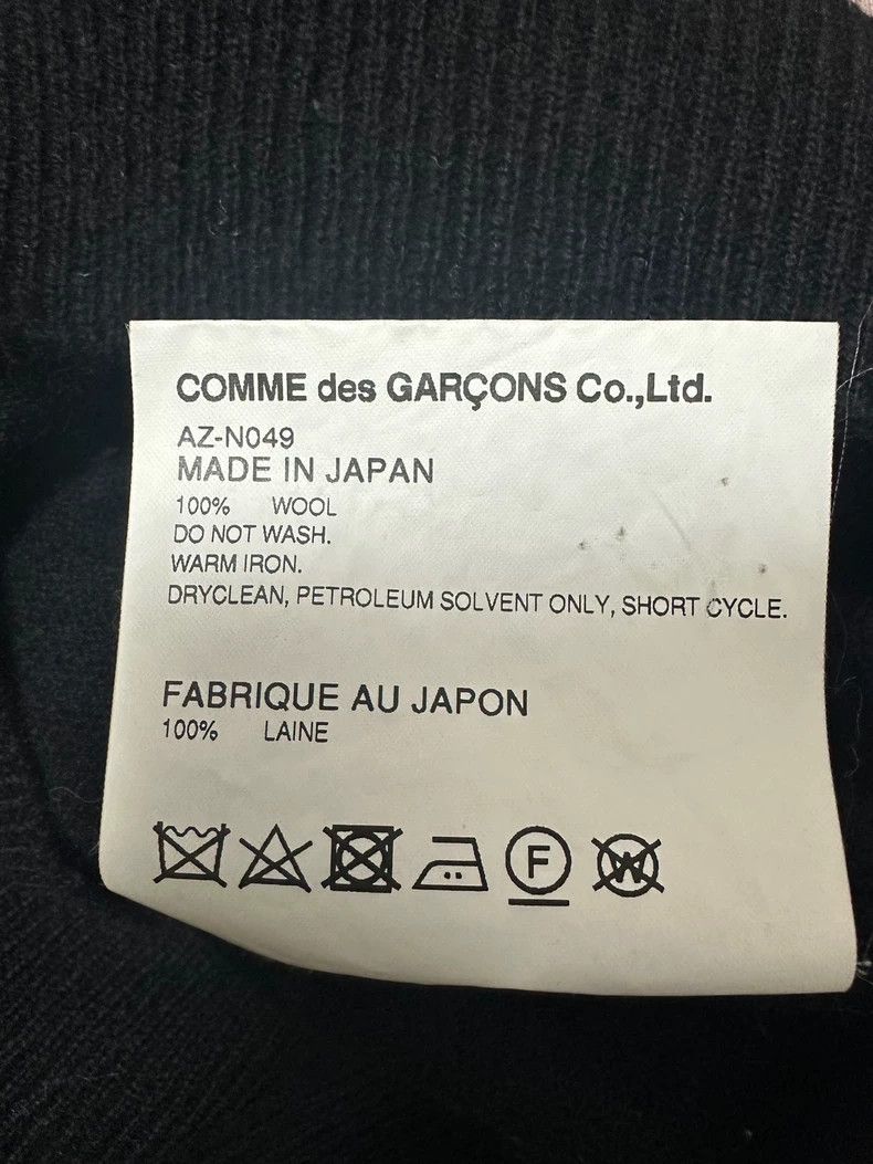 Comme des Garcons Comme Des Garcons Black cardigan sweater Size M / US 6-8 / IT 42-44 - 7 Thumbnail