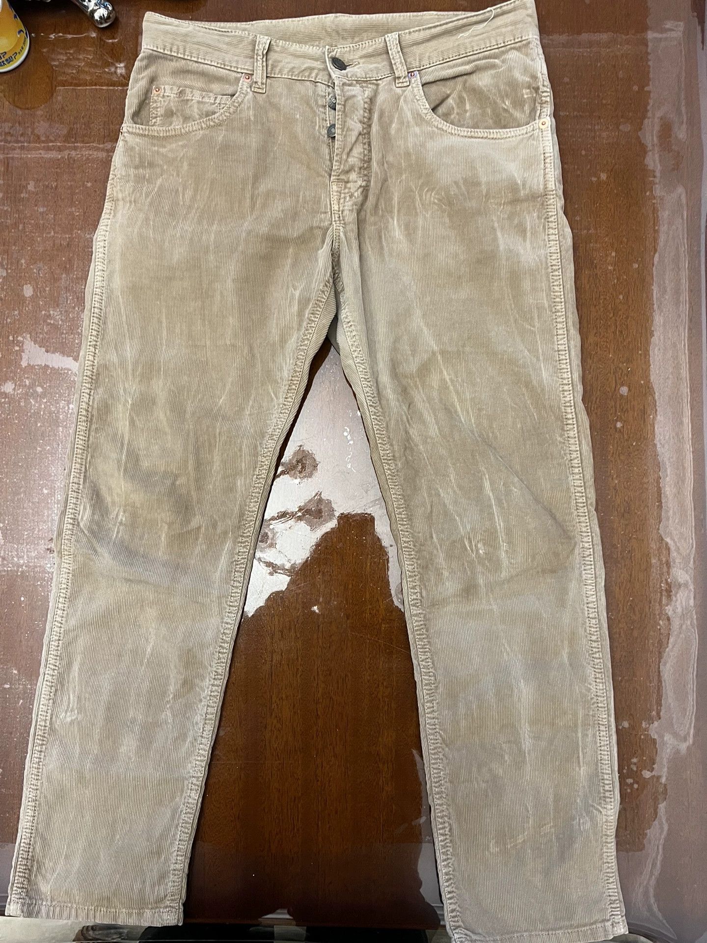 Gucci Gucci Cord Pants Size 32 New Authentic Embroidered Logo Size US 32 / EU 48 - 1 Thumbnail