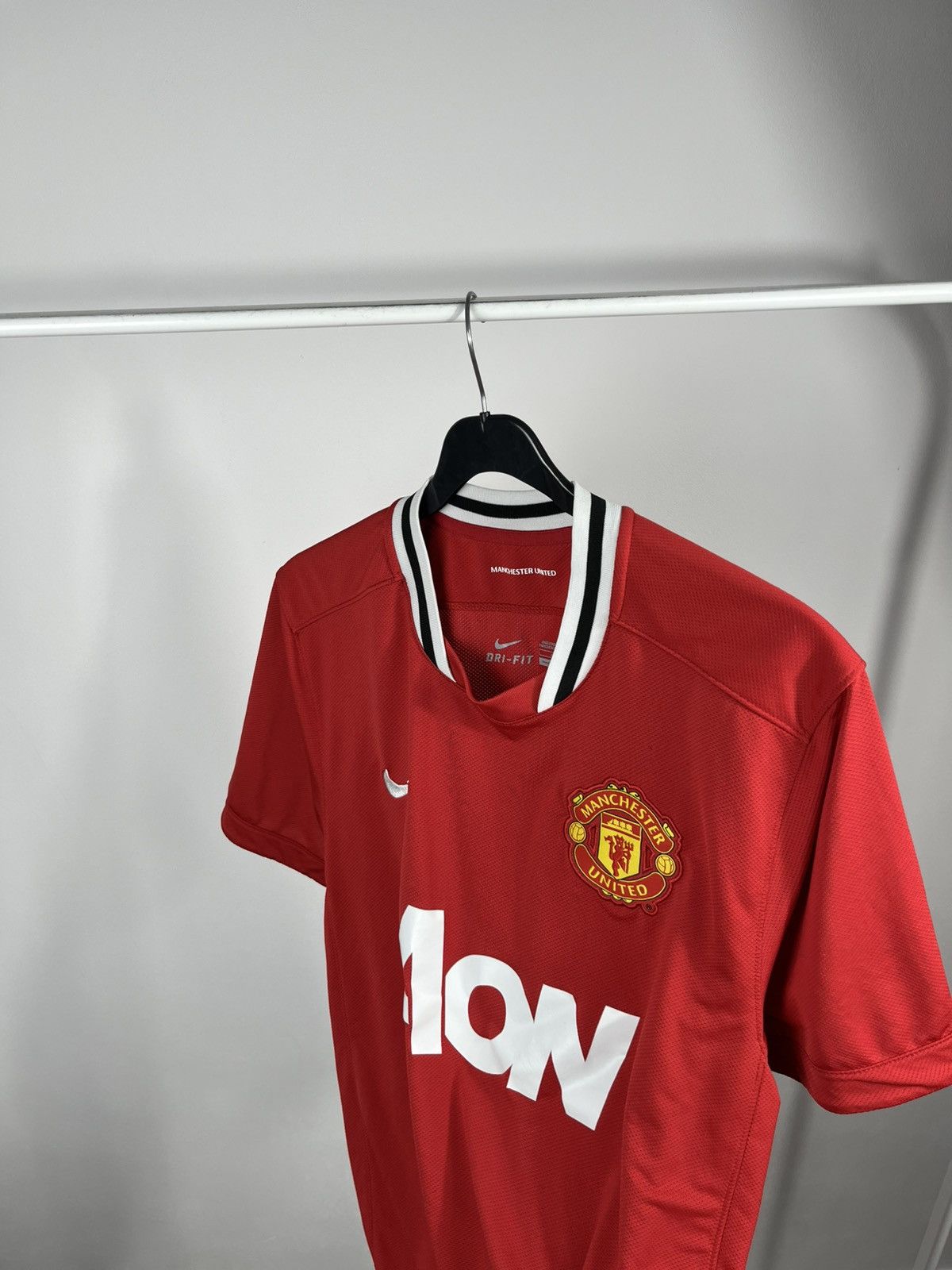 Nike Manchester United Nike Home Jersey 2011 Red AON Dri Fit Size US L / EU 52-54 / 3 - 10 Thumbnail