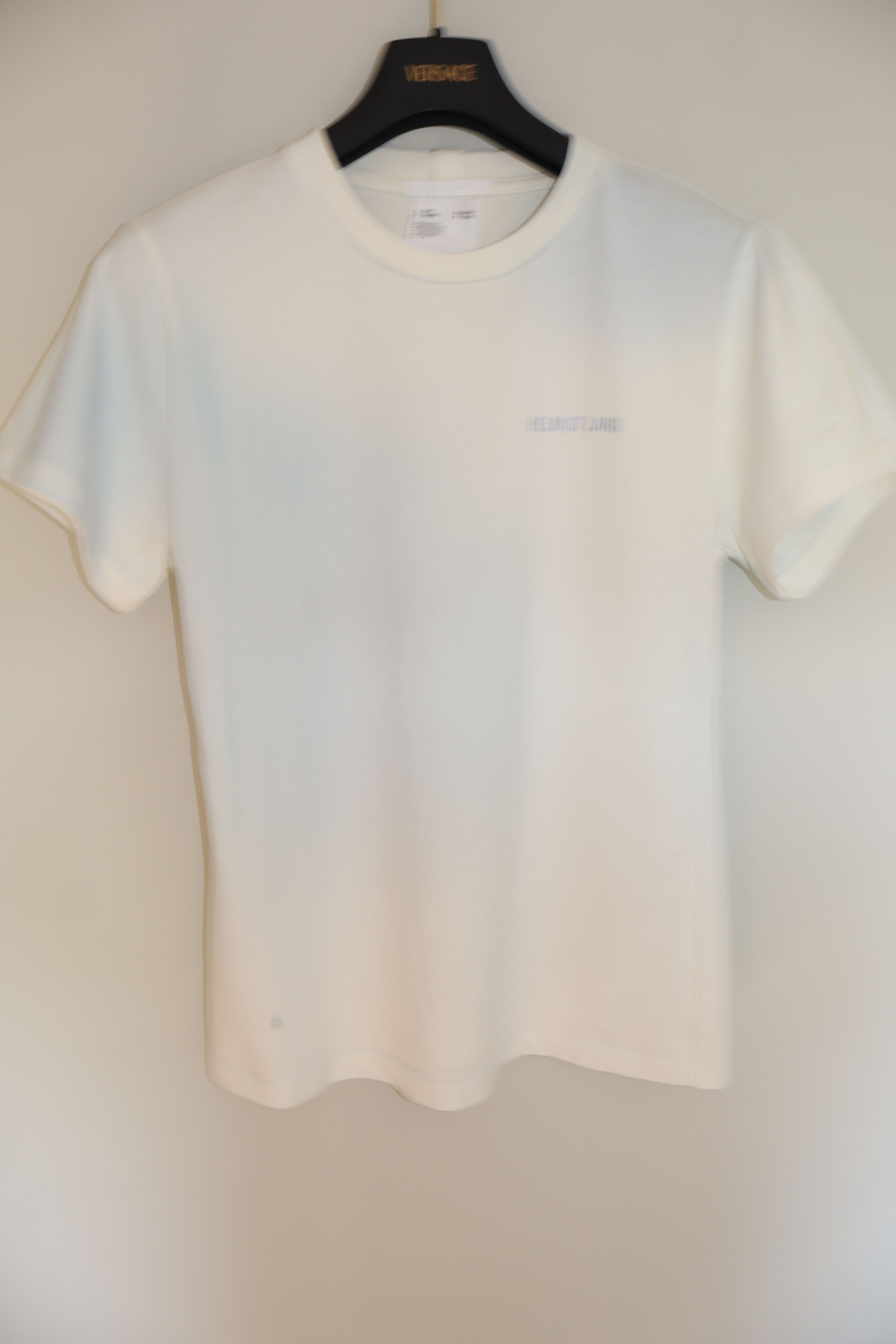 Helmut Lang Spray logo details tshirt Size US S / EU 44-46 / 1 - 1 Thumbnail