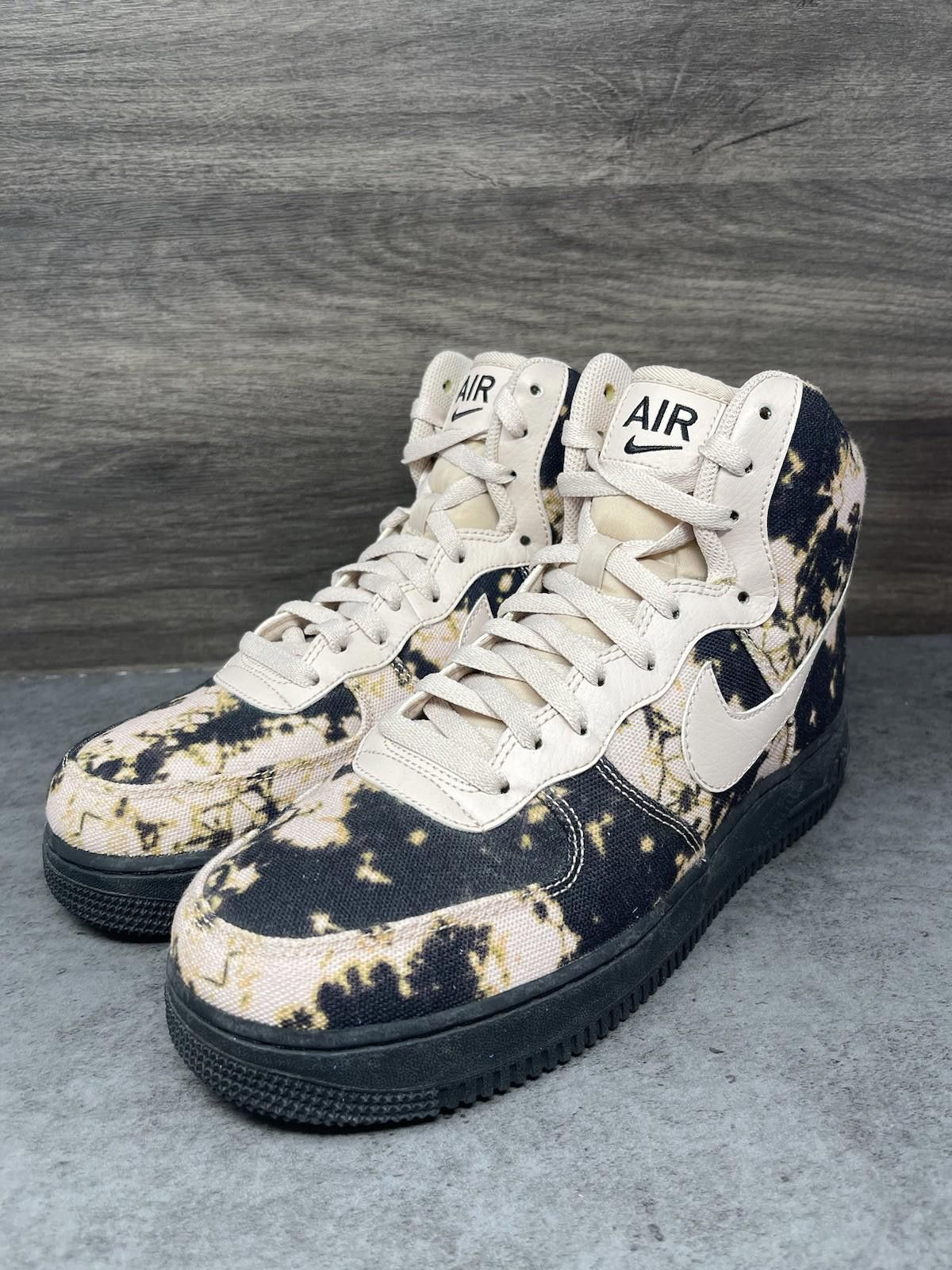 Nike Nike Air Force 1 High Acid Wash Sneakers Mens Size 9 Black Size US 9 / EU 42 - 2 Thumbnail