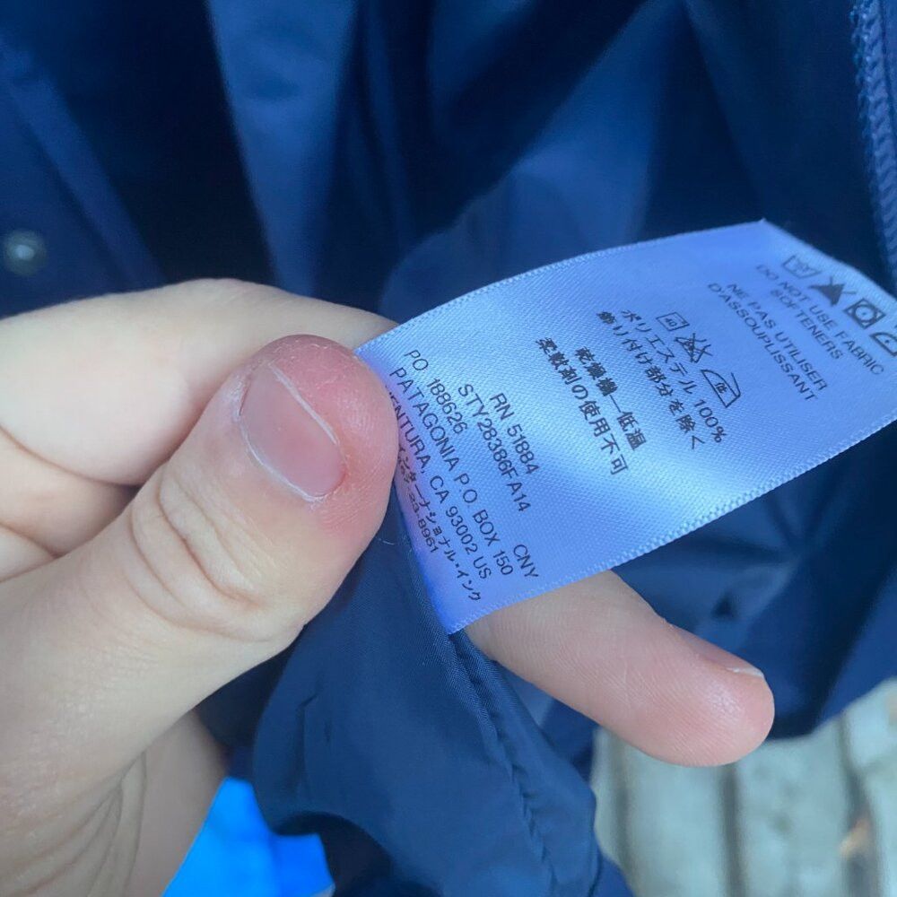 Patagonia 2014 Patagonia Parka Jacket XXL Blue Polyester Long Coat Size US XXL / EU 58 / 5 - 7 Thumbnail