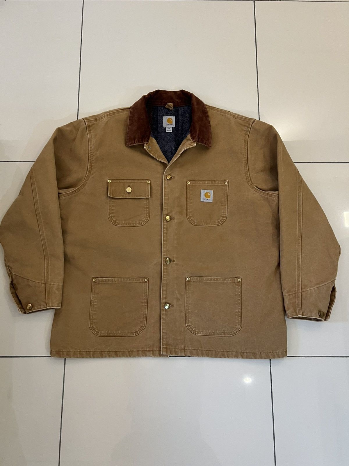 Carhartt Carhartt Vintage Firm Duck Work Jacket Size US XL / EU 56 / 4 - 1 Thumbnail