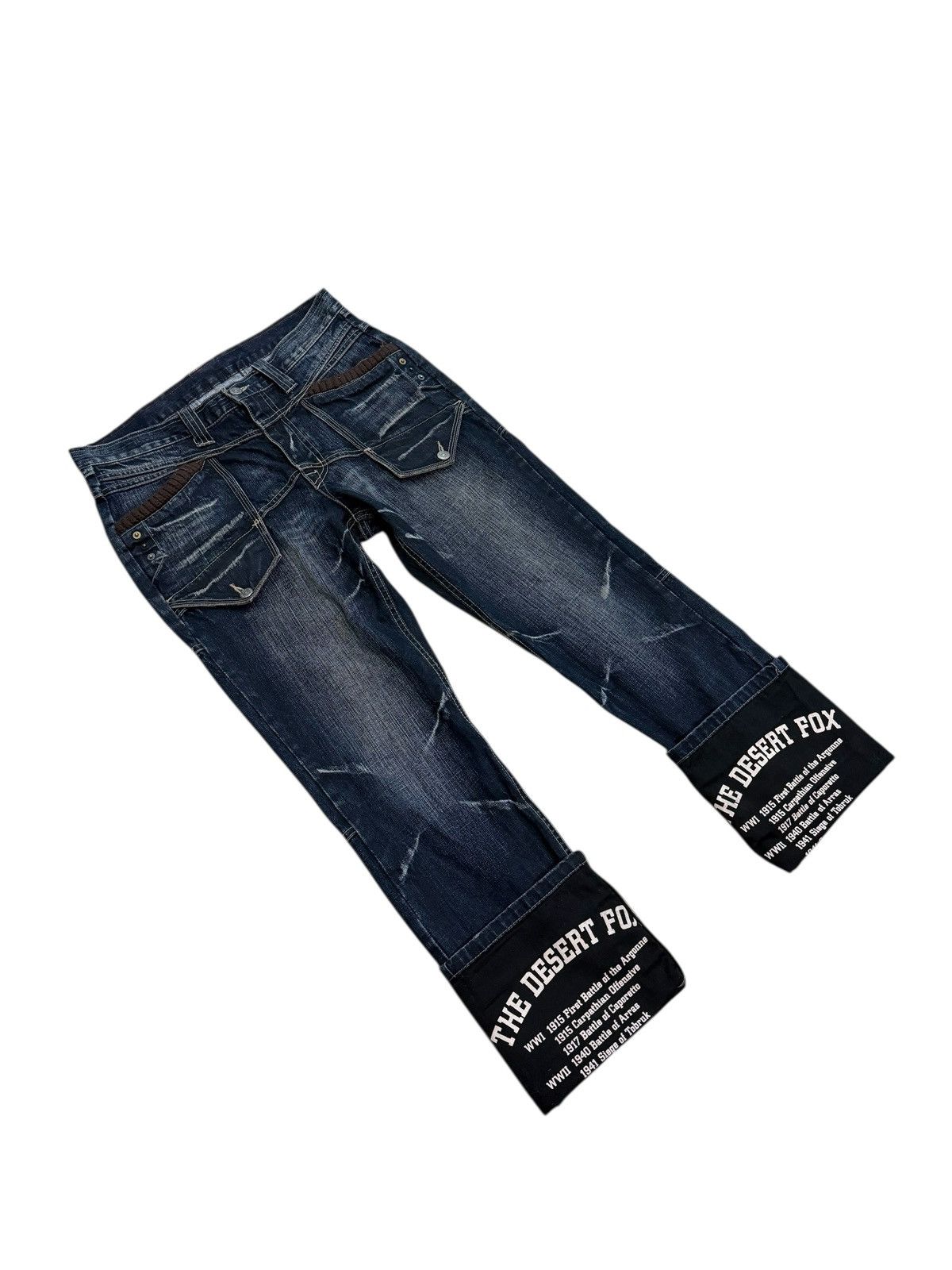 PPFM PPFM THE DESERT FOX DENIM JEANS Size US 33 - 7 Thumbnail