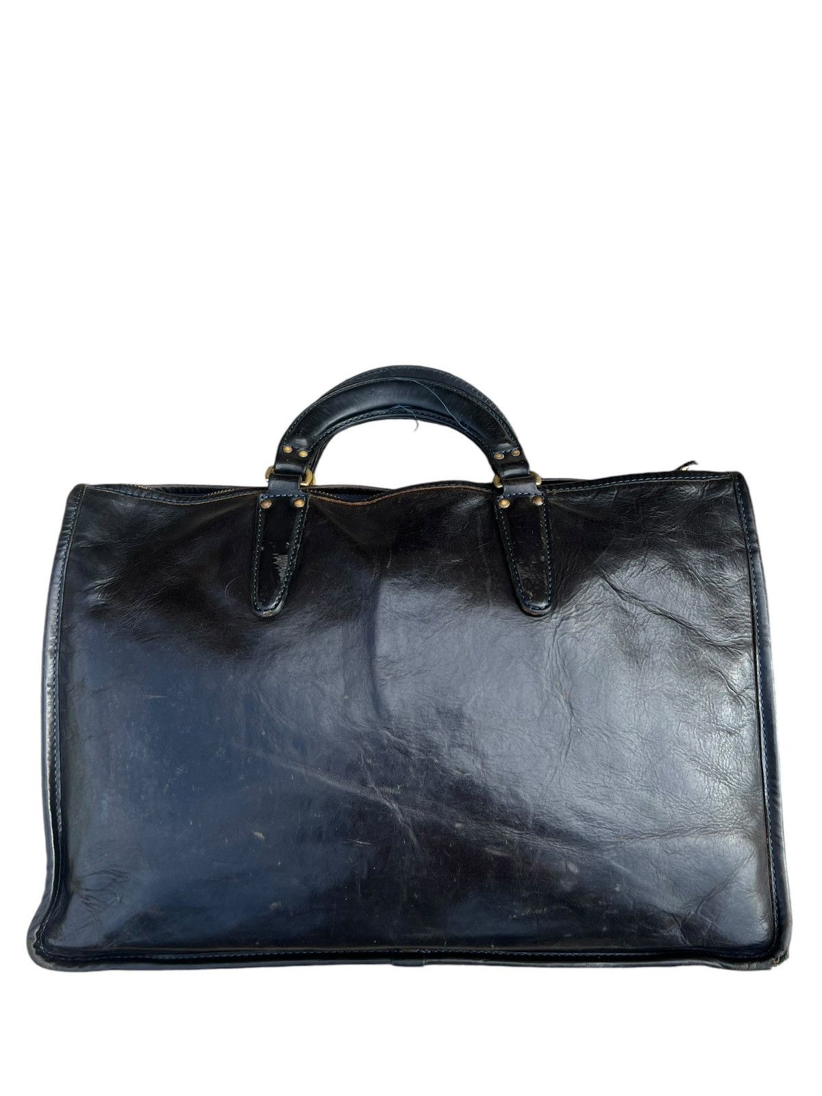 Felisi Felisi Distressed Scratches Patina Leather Bag Size ONE SIZE - 9 Thumbnail