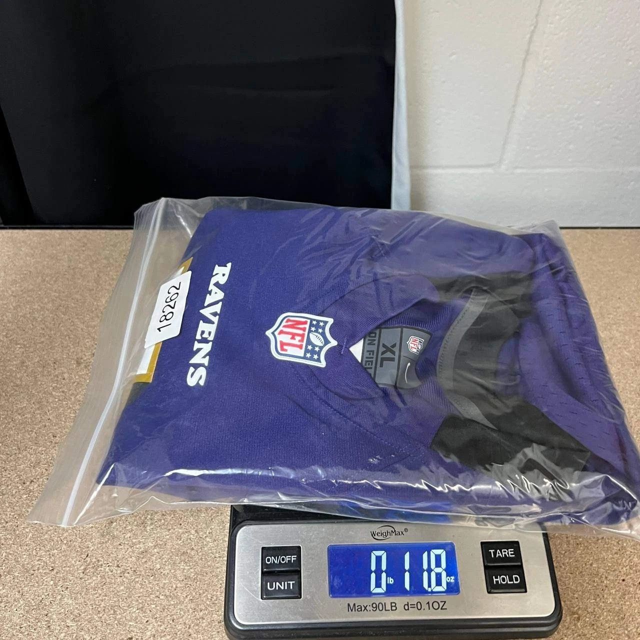 Nike Baltimore Ravens Flacco #5 Jersey Shirt Men Short Sleeve XL Size US XL / EU 56 / 4 - 7 Thumbnail
