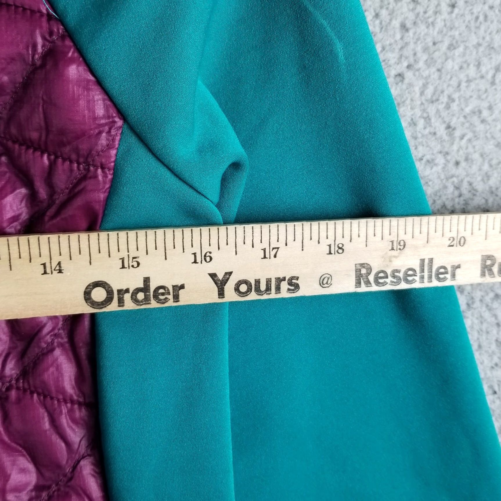 The North Face The North Face Thermoball Hybrid Jacket Women Small Purple Teal Hiking Insulated Size S / US 4 / IT 40 - 6 Thumbnail