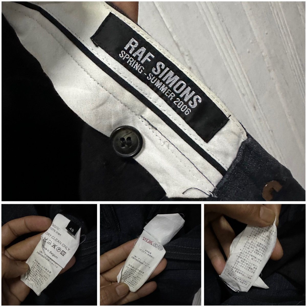 Raf Simons RAF SIMONS - SS06 Archive Casual Trousers Chino Pants W31 Size US 31 - 20 Thumbnail