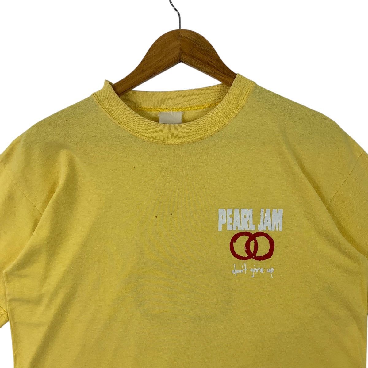 Band Tees × Vintage Vintage 90s PEARL JAM Don’t Give Up band tees Size US M / EU 48-50 / 2 - 2 Thumbnail