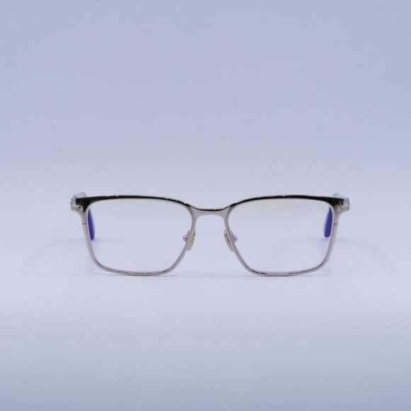 Tom Ford Tom Ford FT5733-B 028 Eyeglasses Gold 53mm Rectangle Frame Size ONE SIZE - 6 Thumbnail
