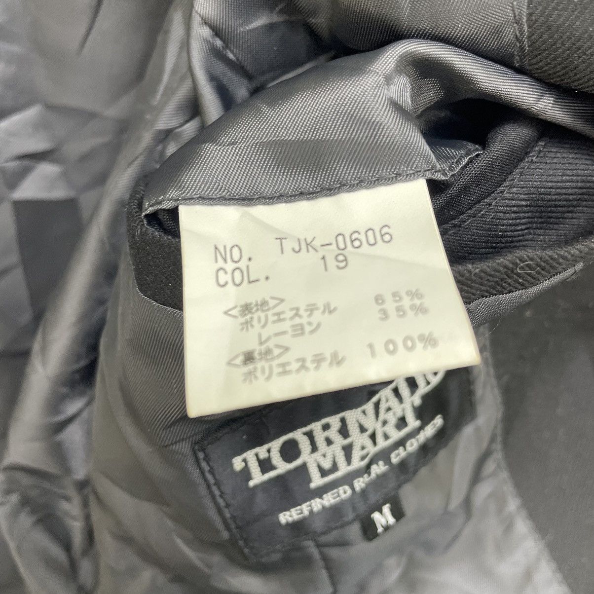 Tornado Mart 🔥Japanese Brand Tornado Mart Single Button Size US S / EU 44-46 / 1 - 4 Thumbnail