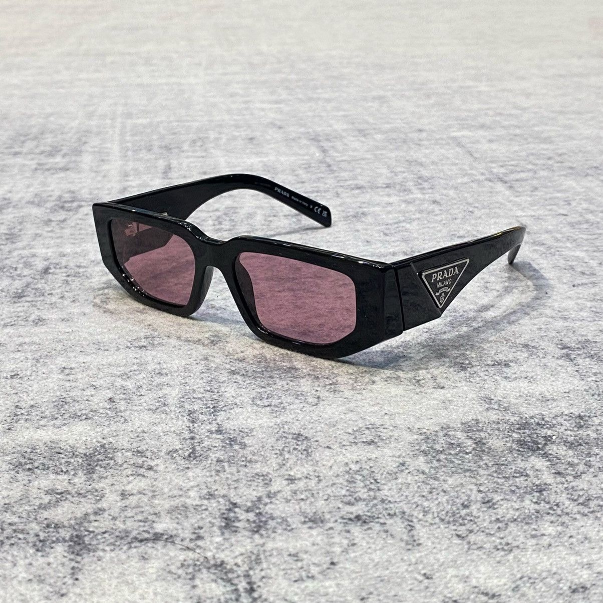 Prada PRADA 0PR 09ZS 16K30L BLACK PINK Size ONE SIZE - 1 Thumbnail