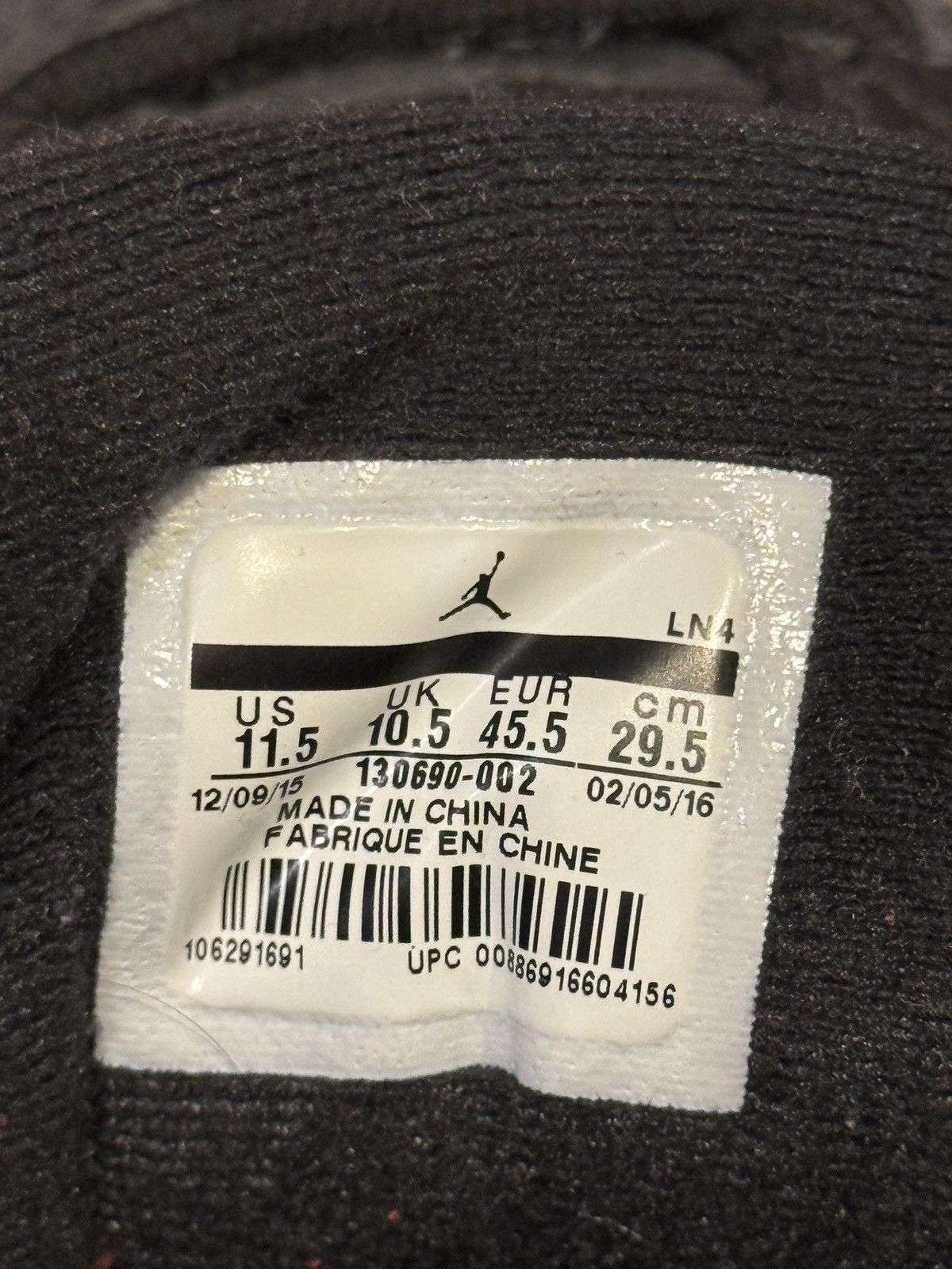 Jordan Brand Jordan 12s (Flu Game) Size US 11.5 / EU 44-45 - 5 Thumbnail