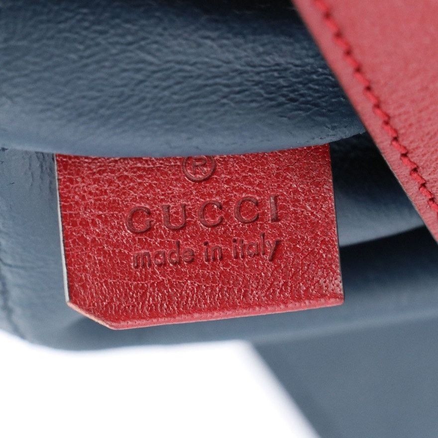 Gucci Gucci Maxi Rajah Tote Bag Suede & Leather Tiger Head Size ONE SIZE - 8 Thumbnail