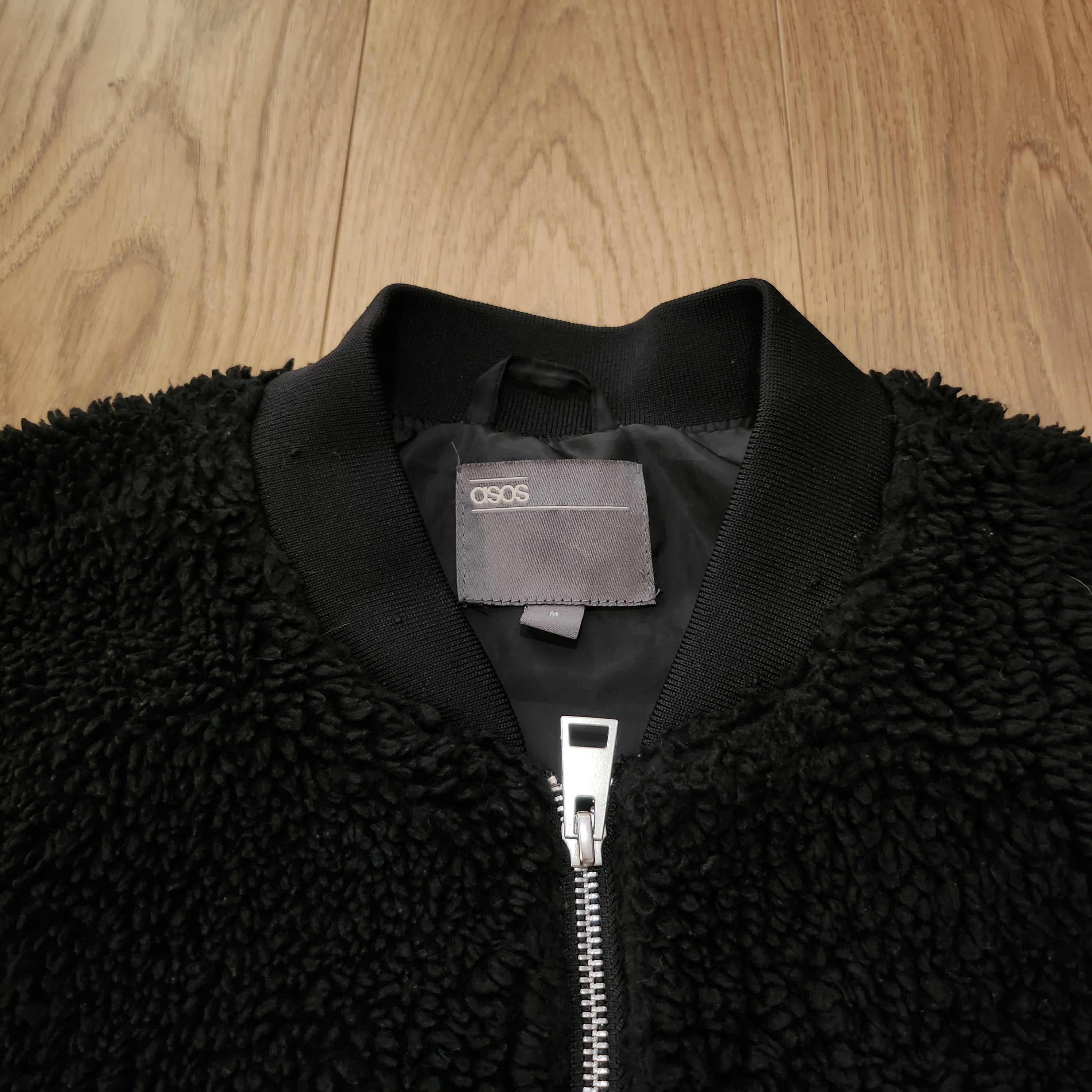 Asos Asos furry bomber Size US M / EU 48-50 / 2 - 3 Thumbnail