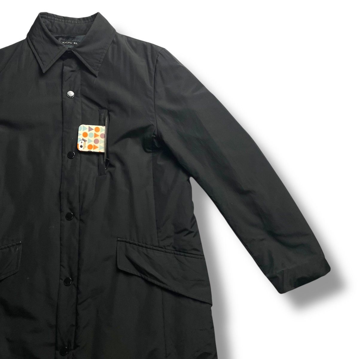 Polo Ralph Lauren RALPH LAUREN BUTTON UP FULL ZIP LONG JACKET Size US L / EU 52-54 / 3 - 5 Thumbnail