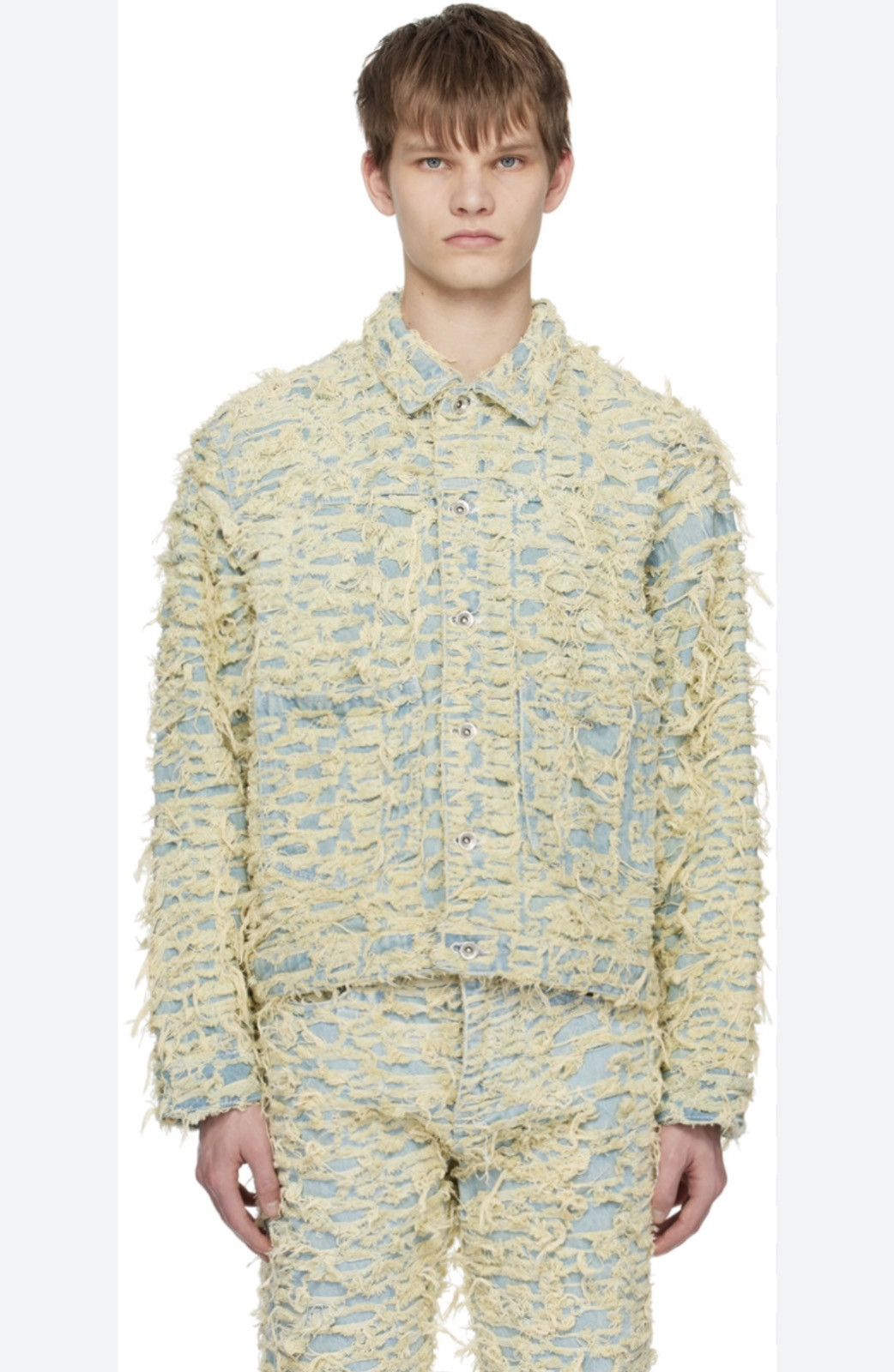 Who Decides War WHO DECIDES WAR Barren Thread Jacket Golden Size Small Size US S / EU 44-46 / 1 - 7 Thumbnail