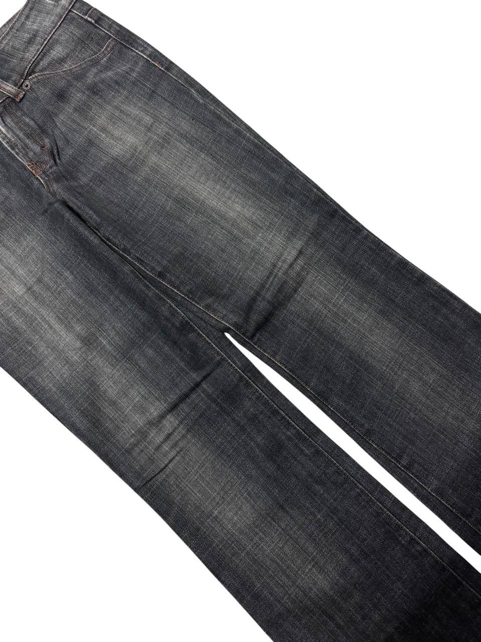 DKNY 💥Flared💥Vintage Dkny Jeans Mud-Washed Distressed Size US 28 / EU 44 - 4 Thumbnail